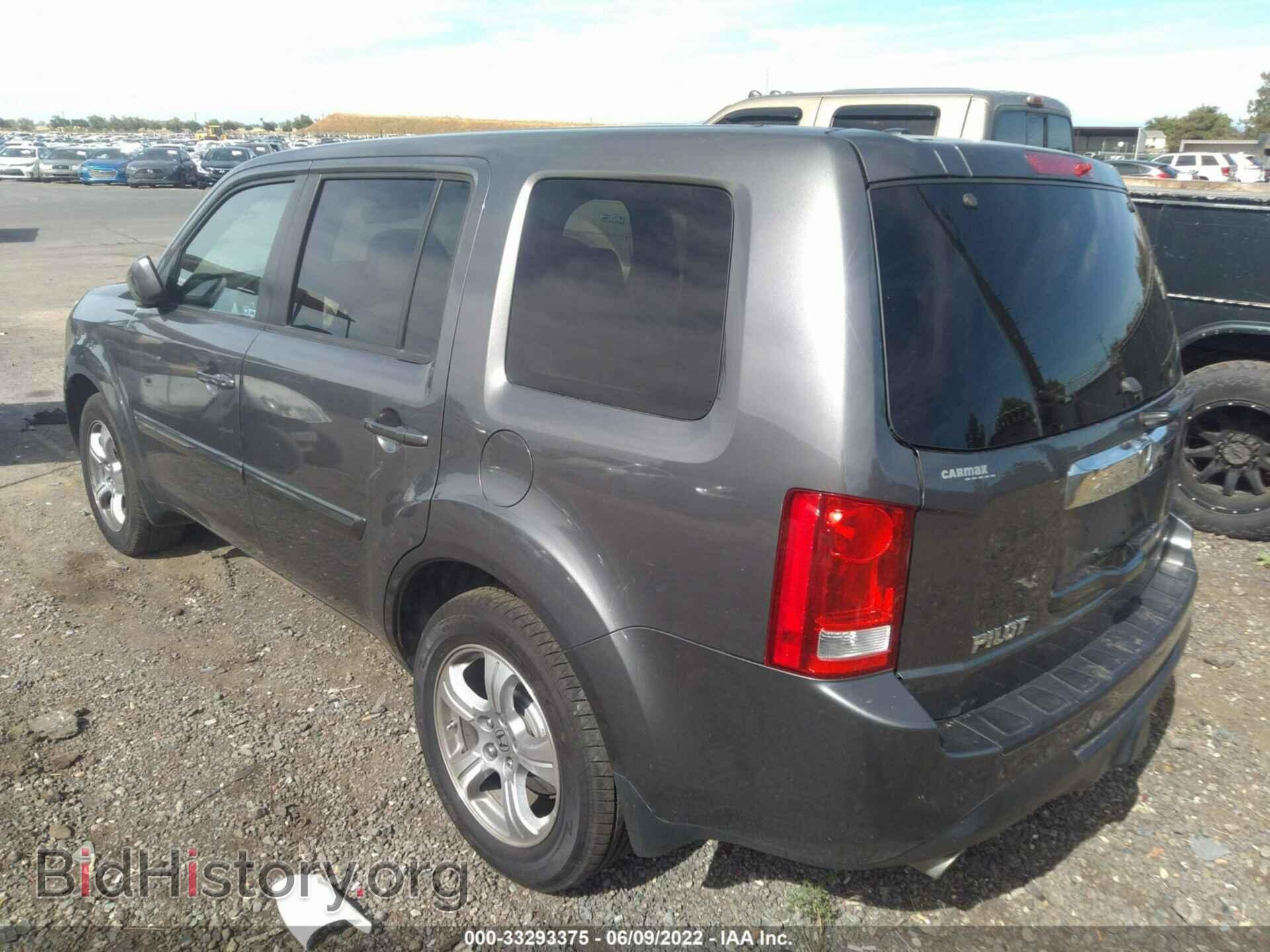 2012 HONDA PILOT - VIN: 5FNYF3H76CB025706 - Фото 3