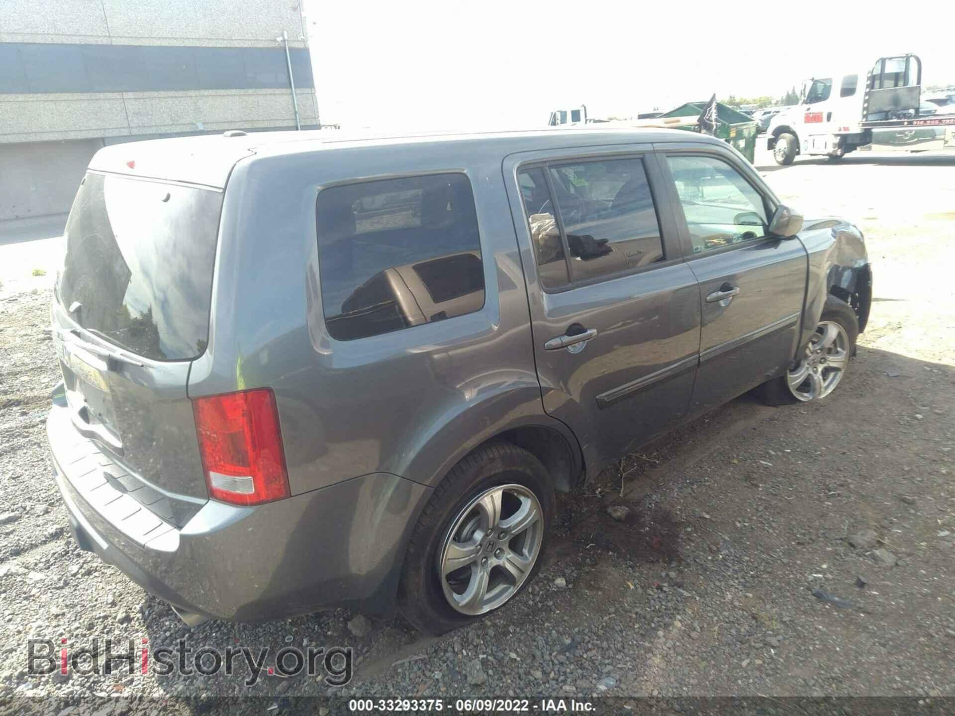 2012 HONDA PILOT - VIN: 5FNYF3H76CB025706 - Фото 4