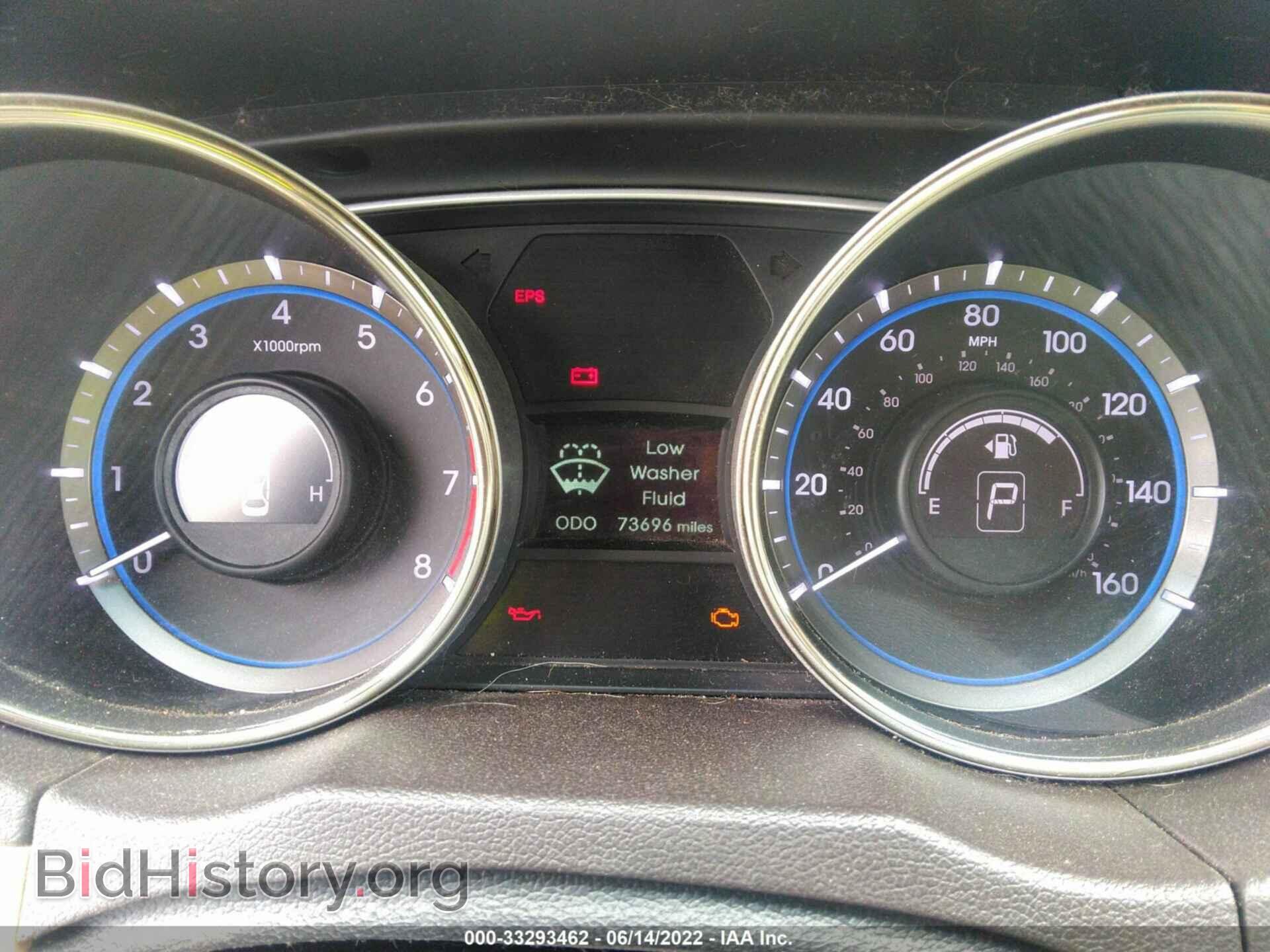 2013 HYUNDAI SONATA - VIN: 5NPEB4AC6DH651982 - Фото 7