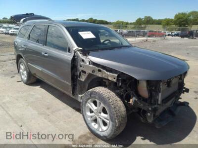 2011 Dodge DURANGO Express, серый — VIN 1D4RE2GG2BC733565, IAAI