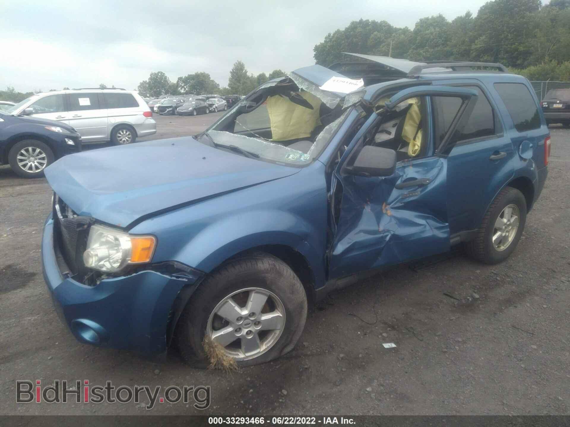 2009 FORD ESCAPE - VIN: 1FMCU93709KC83186 - Фото 2