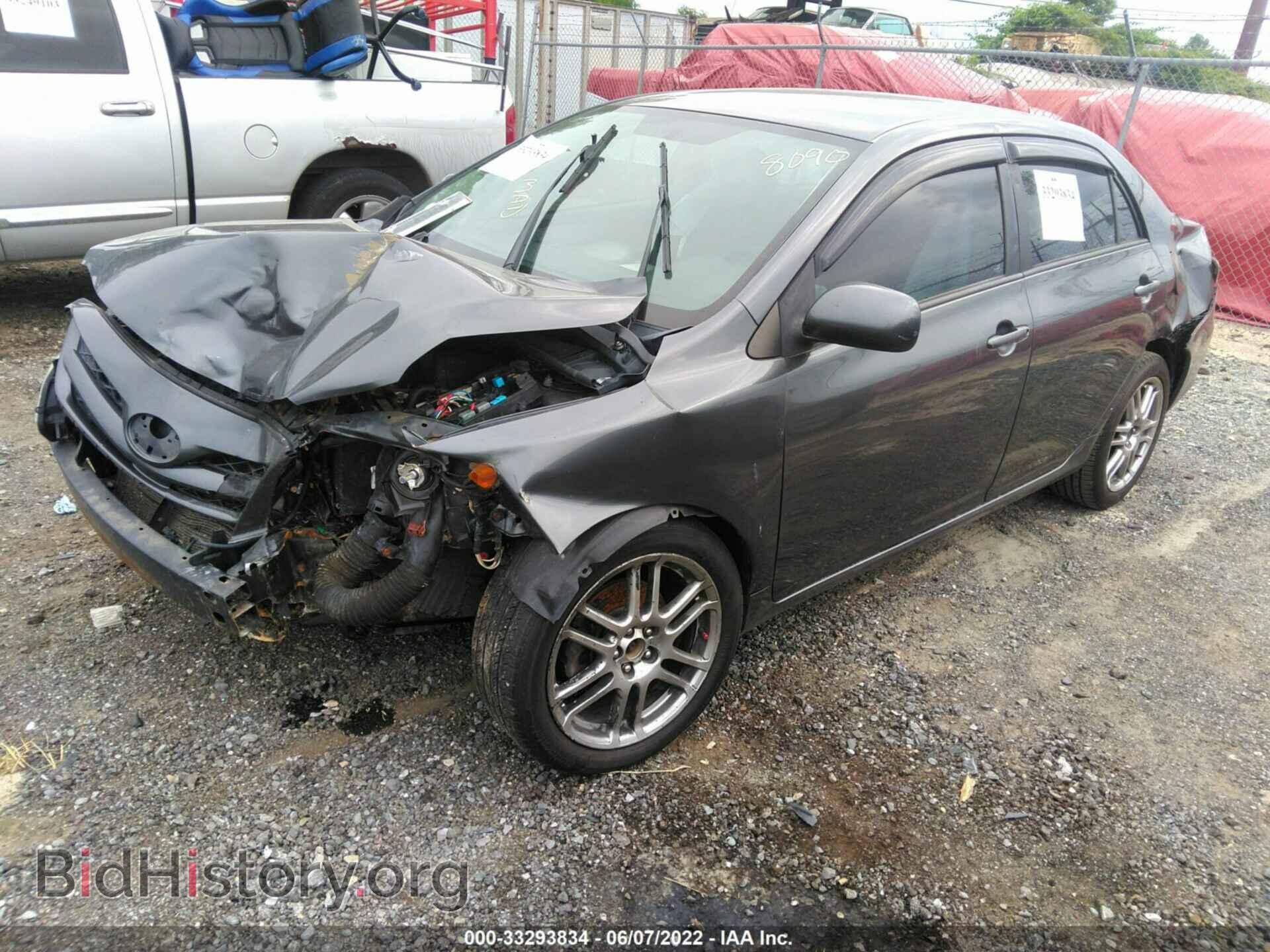 2012 TOYOTA COROLLA - VIN: 2T1BU4EE8CC860733 - Фото 2