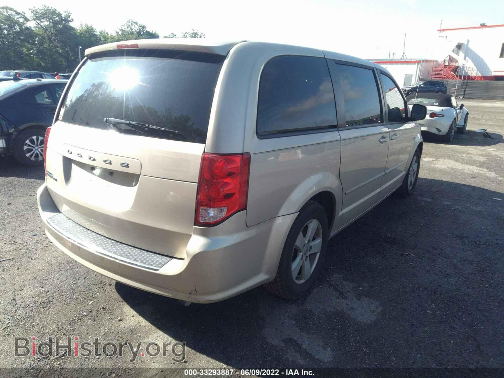 2013 DODGE GRAND CARAVAN - VIN: 2C4RDGBG2DR517116 - Фото 4