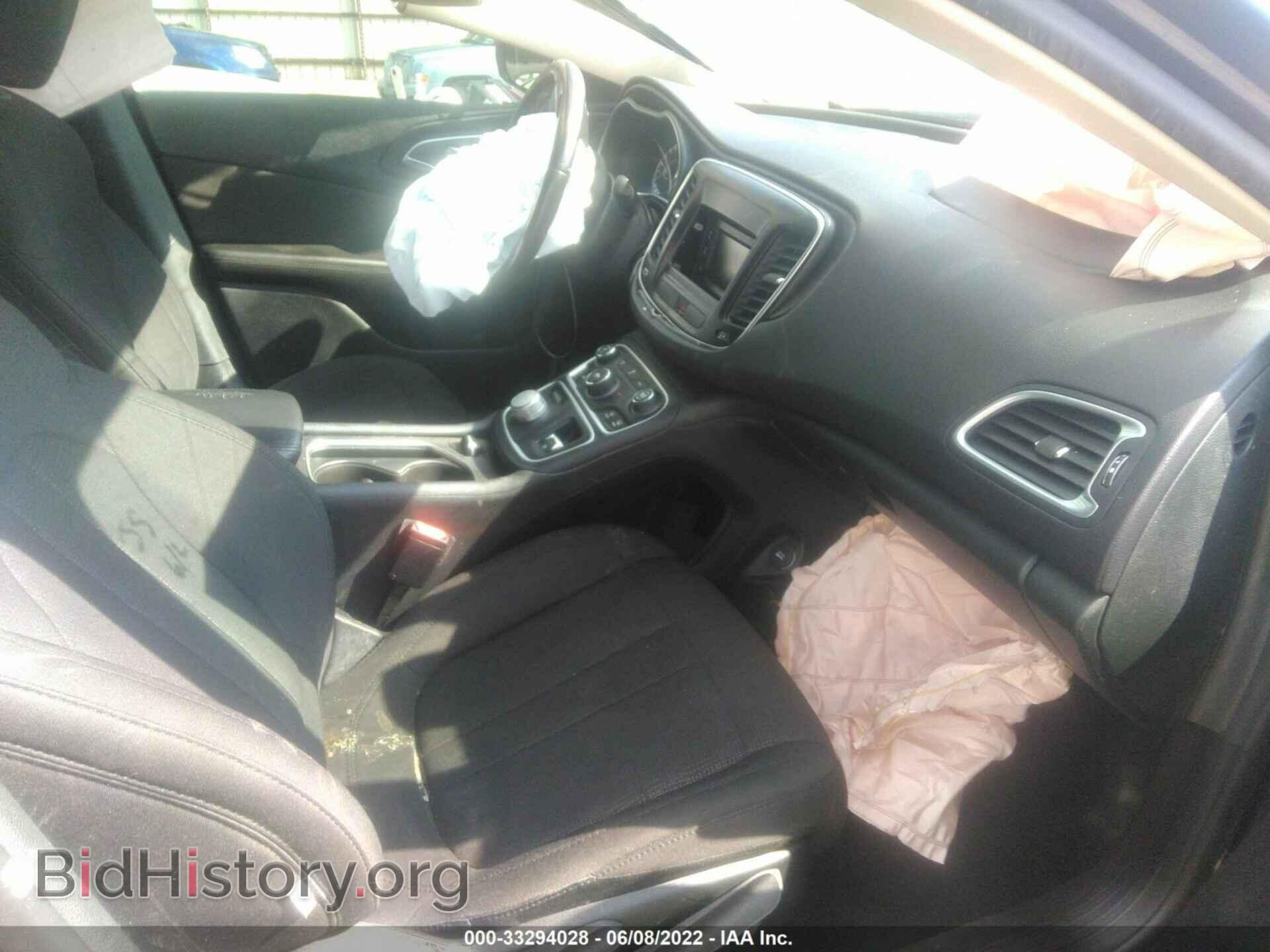 2016 CHRYSLER 200 - VIN: 1C3CCCFB7GN182988 - Фото 5