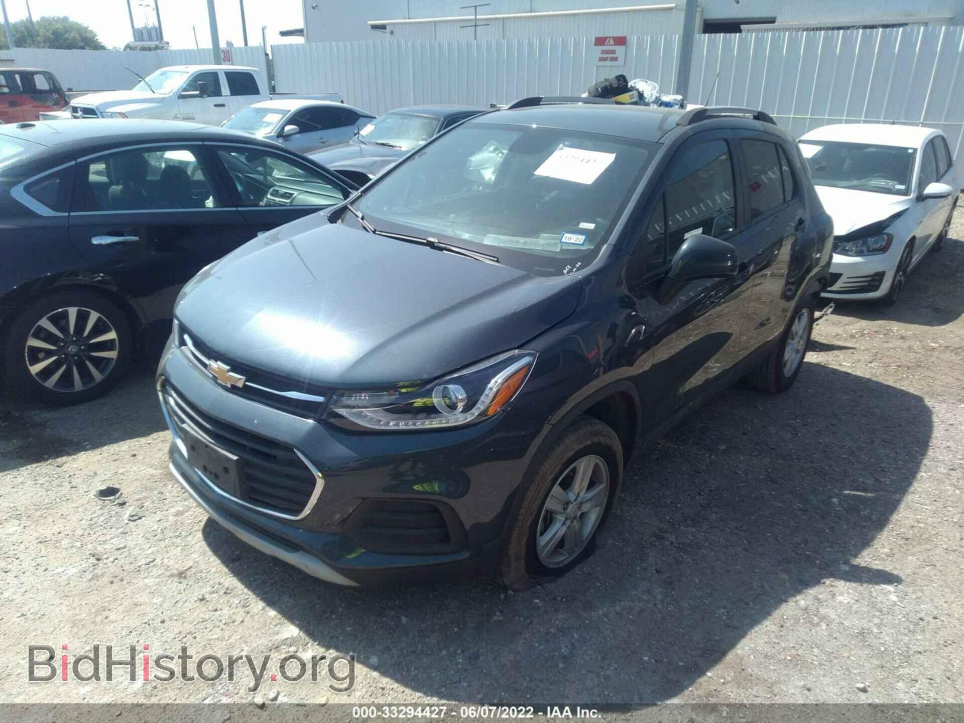 2021 CHEVROLET TRAX - VIN: KL7CJPSB5MB322092 - Фото 2