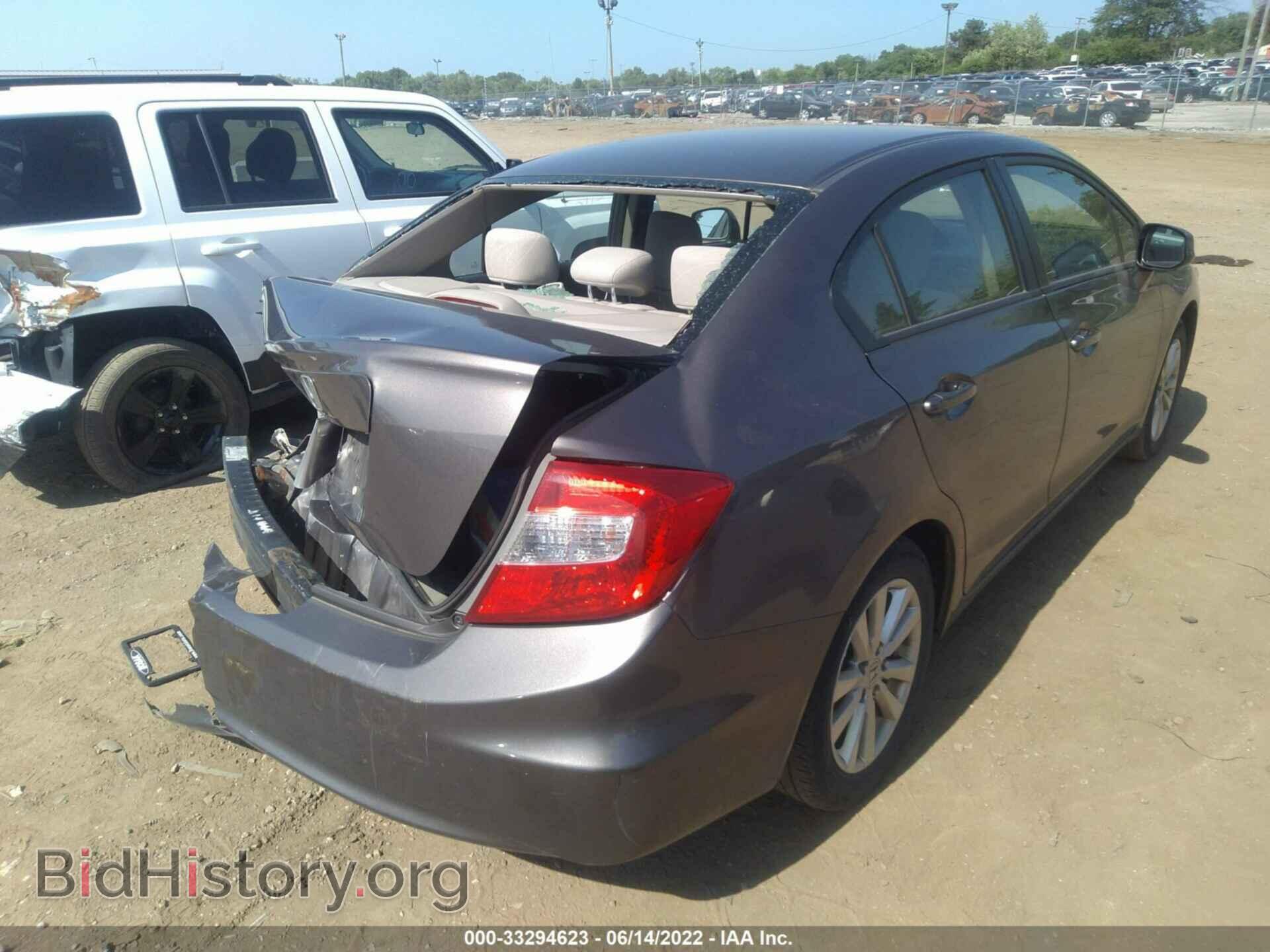 2012 HONDA CIVIC SDN - VIN: 19XFB2F80CE020032 - Фото 4