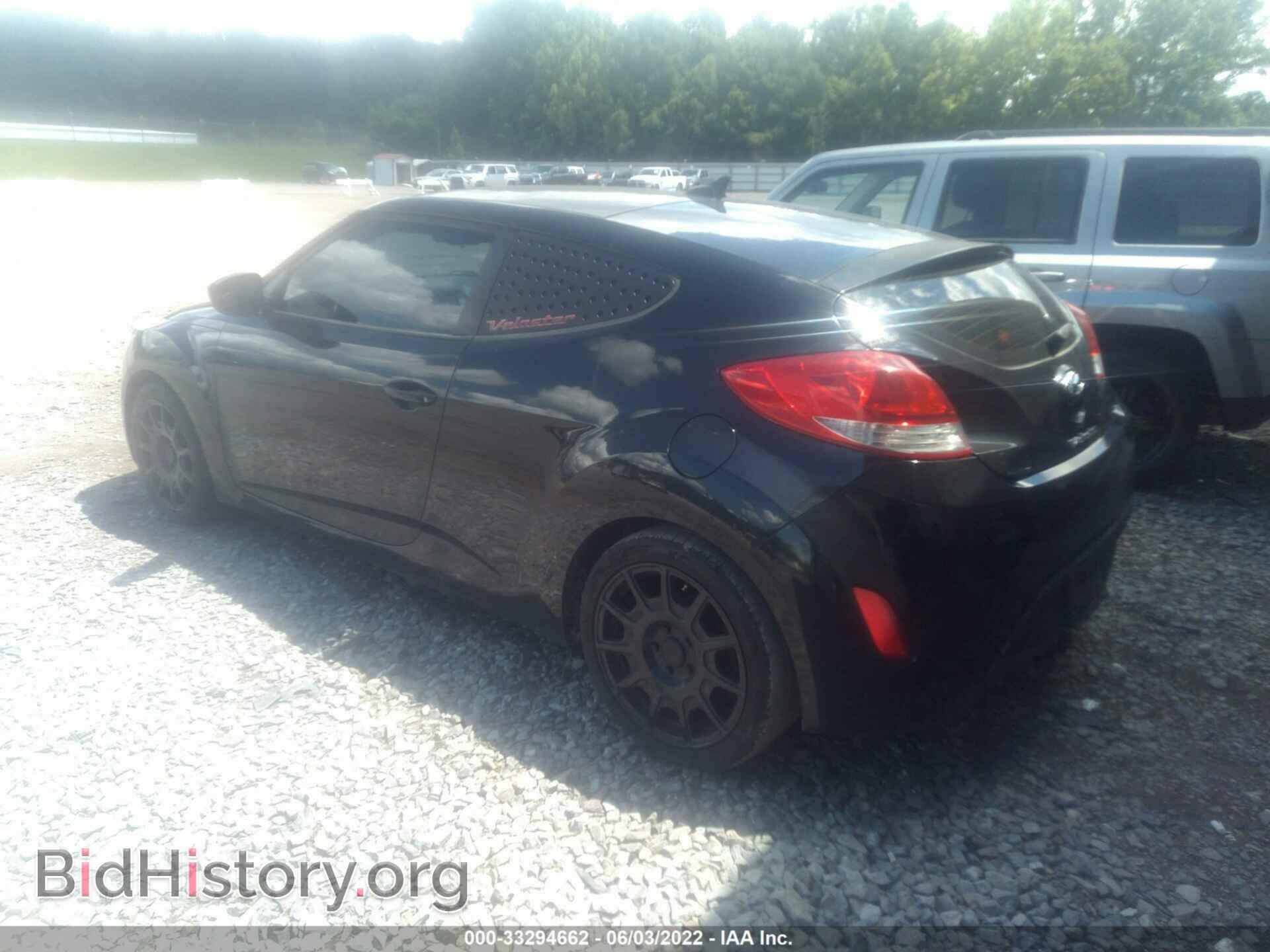 2014 HYUNDAI VELOSTER - VIN: KMHTC6AD2EU189352 - Фото 3