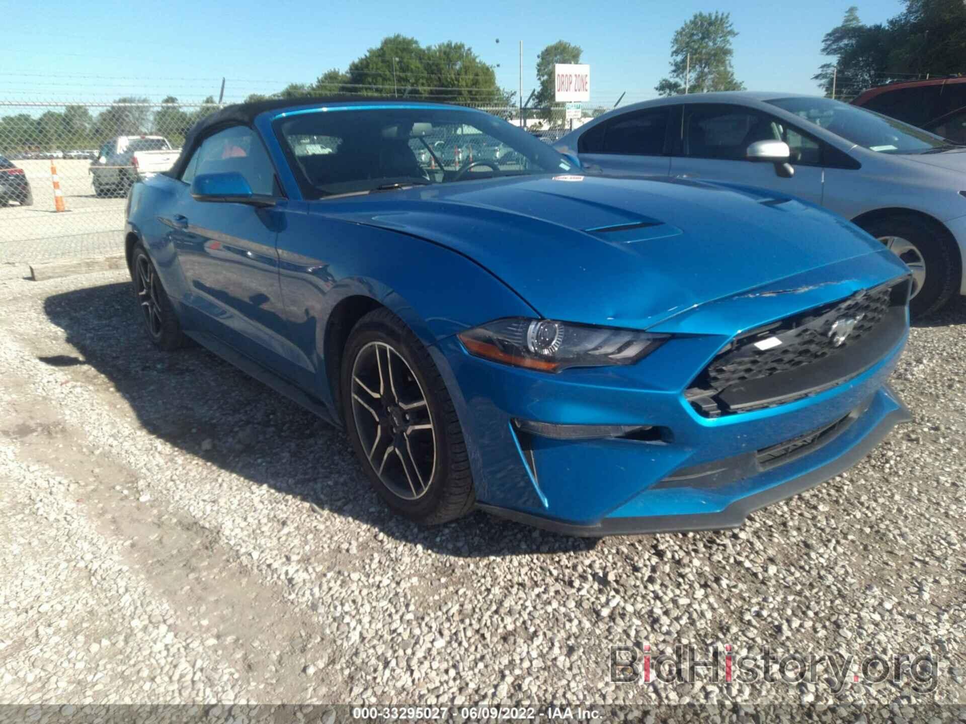 Photo 1FATP8UH8L5134355 - FORD MUSTANG 2020
