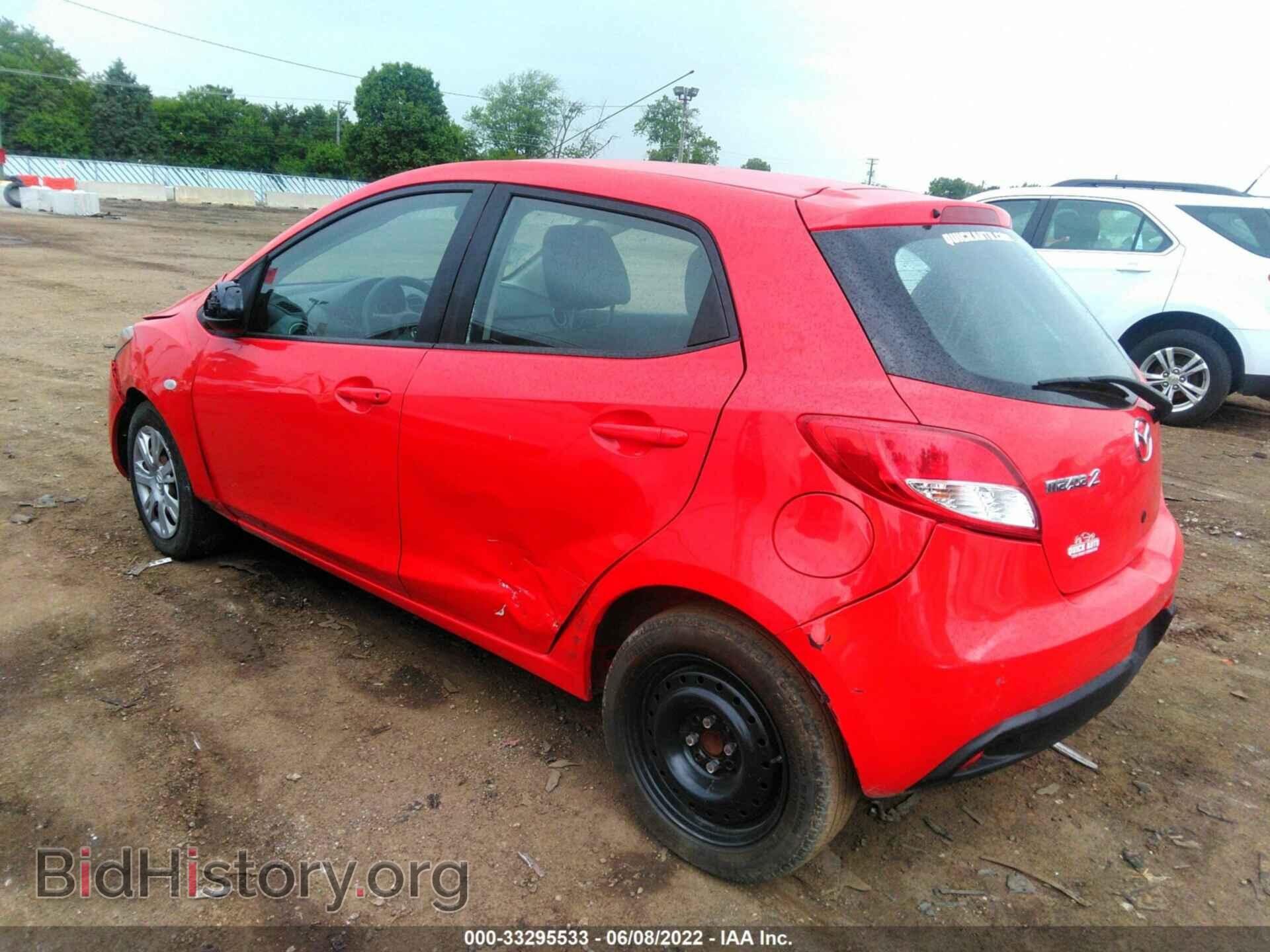 2014 MAZDA MAZDA2 - VIN: JM1DE1KY4E0186399 - Фото 3