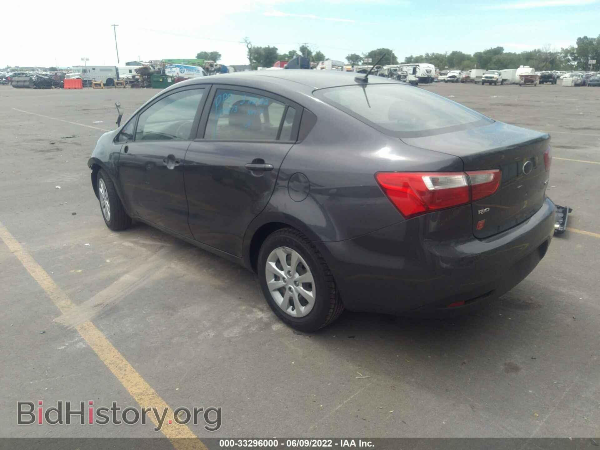2013 KIA RIO - VIN: KNADN4A33D6273873 - Photo 3