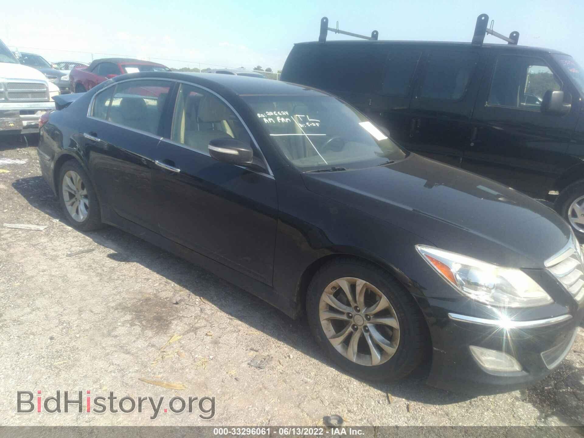 Photo KMHGC4DD5DU225311 - HYUNDAI GENESIS 2013