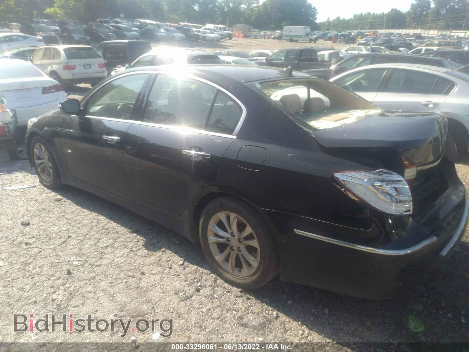 2013 HYUNDAI GENESIS - VIN: KMHGC4DD5DU225311 - Фото 3