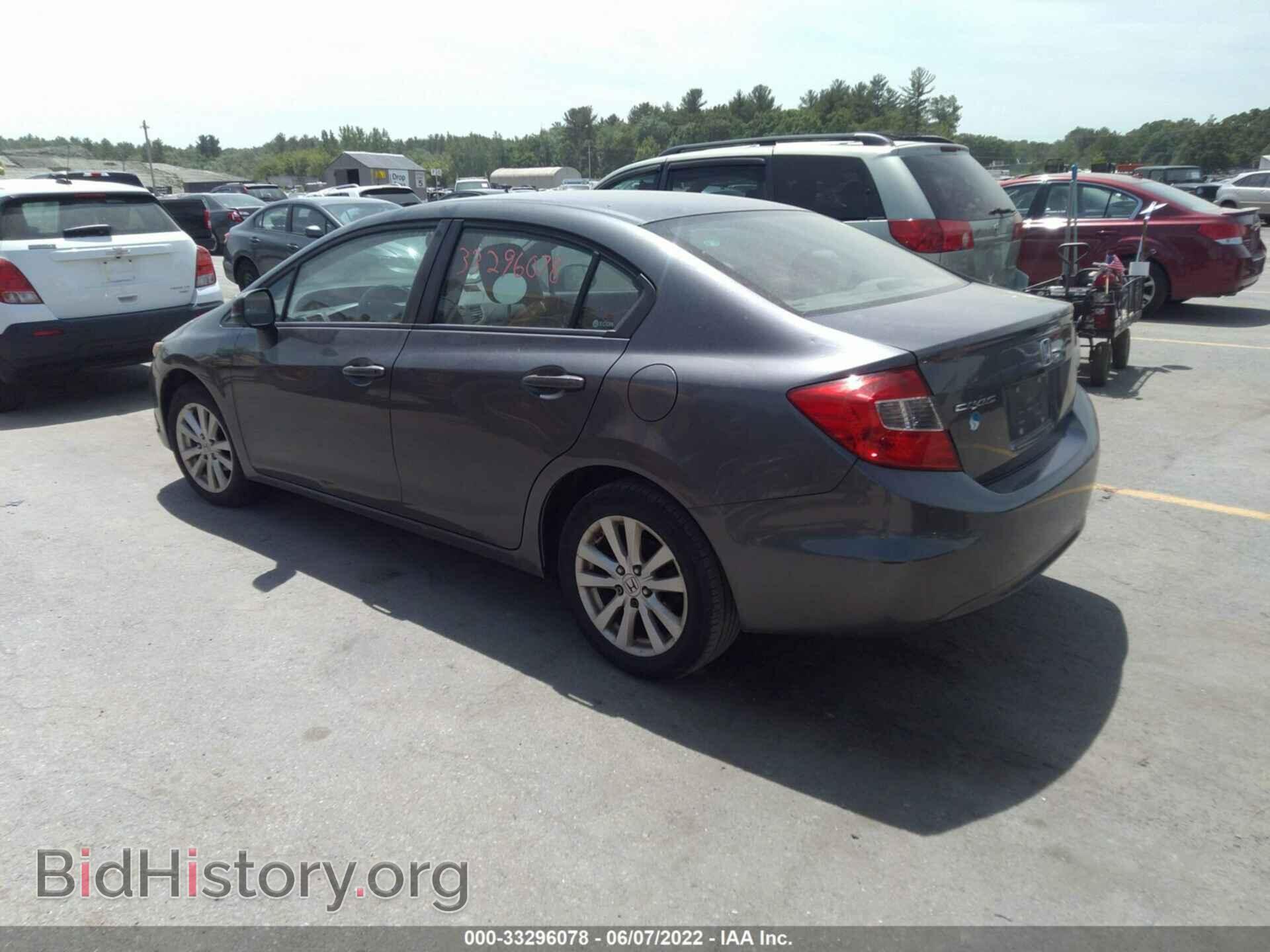 2012 HONDA CIVIC SDN - VIN: 2HGFB2F80CH301270 - Фото 3