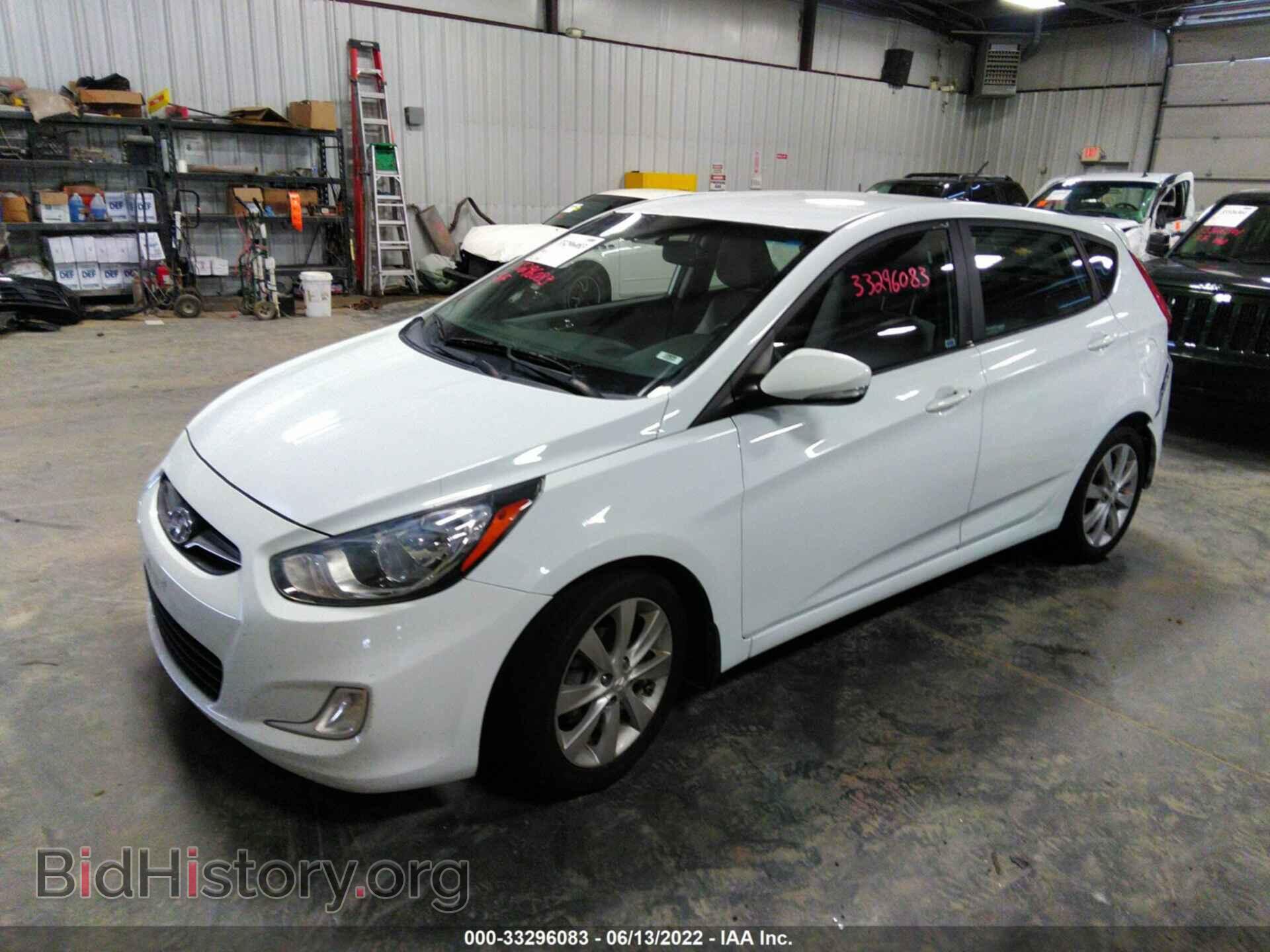 2013 HYUNDAI ACCENT - VIN: KMHCU5AE7DU111745 - Фото 2