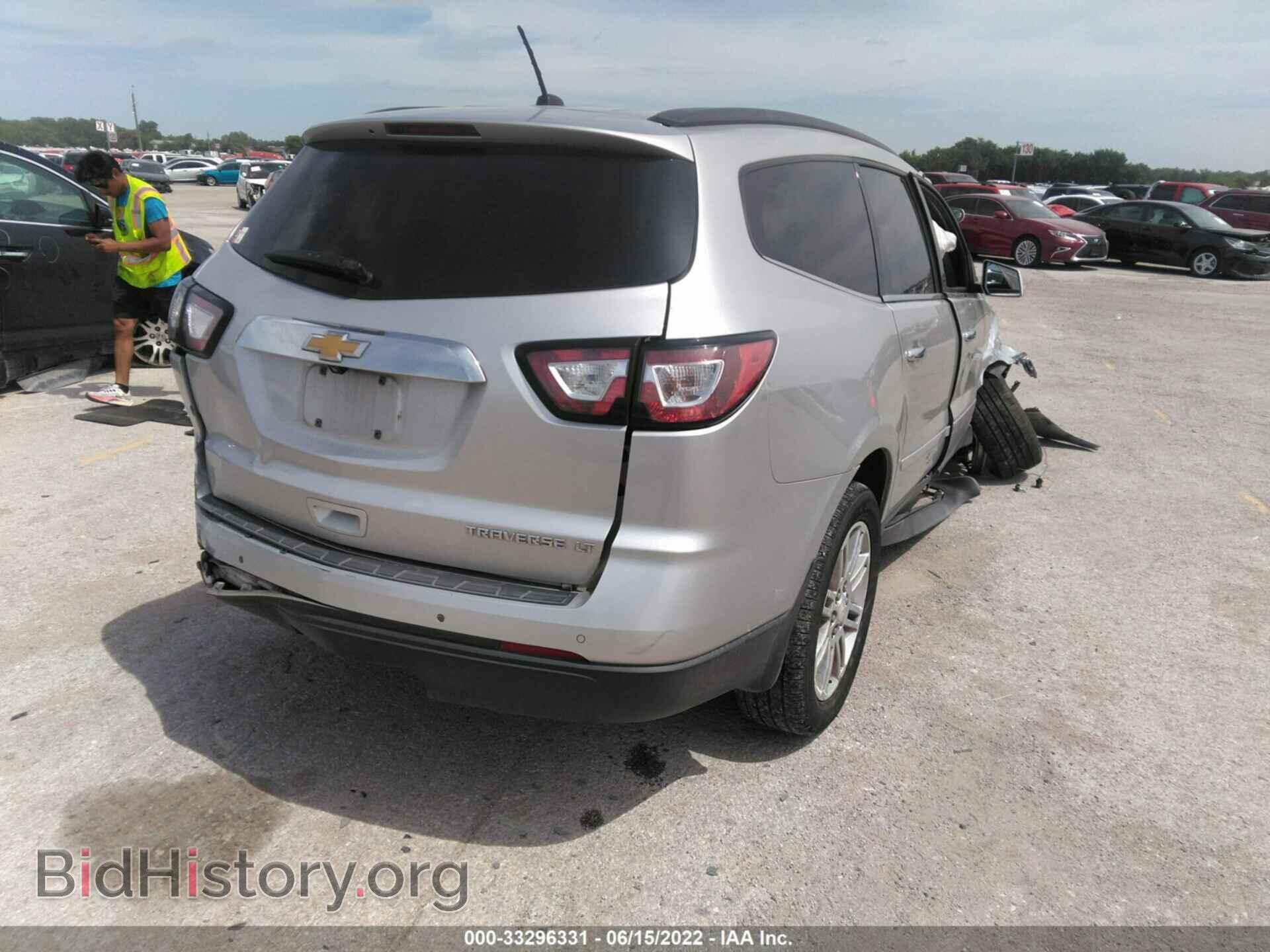 2015 CHEVROLET TRAVERSE - VIN: 1GNKRGKD8FJ243217 - Фото 4