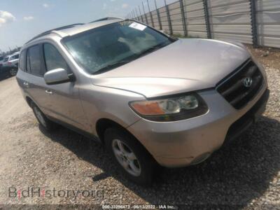 2007 Hyundai SANTA FE GLS, золотистый — VIN 5NMSG13D37H125531, IAAI