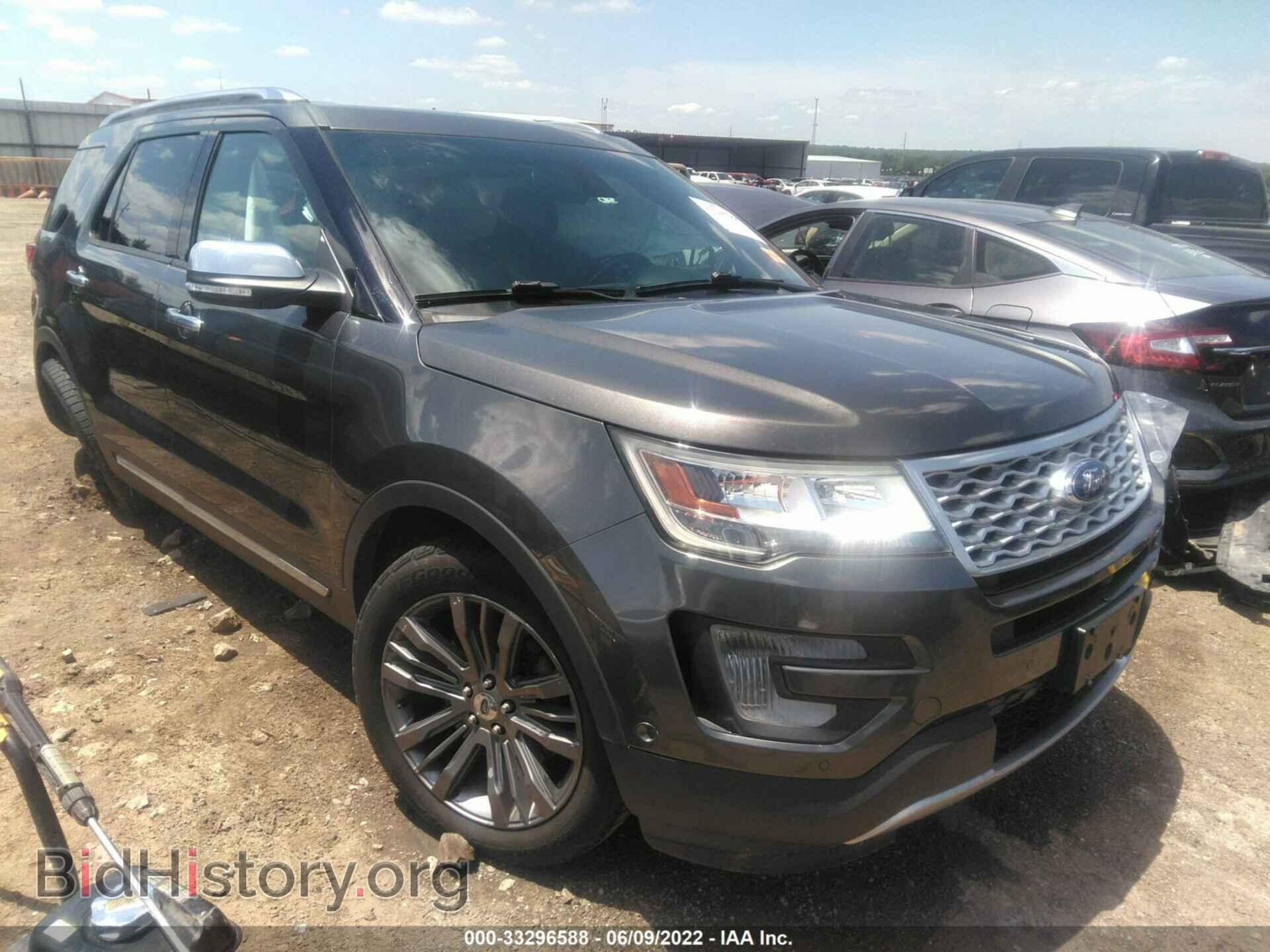 Фотография 1FM5K8HT7GGC80106 - FORD EXPLORER 2016