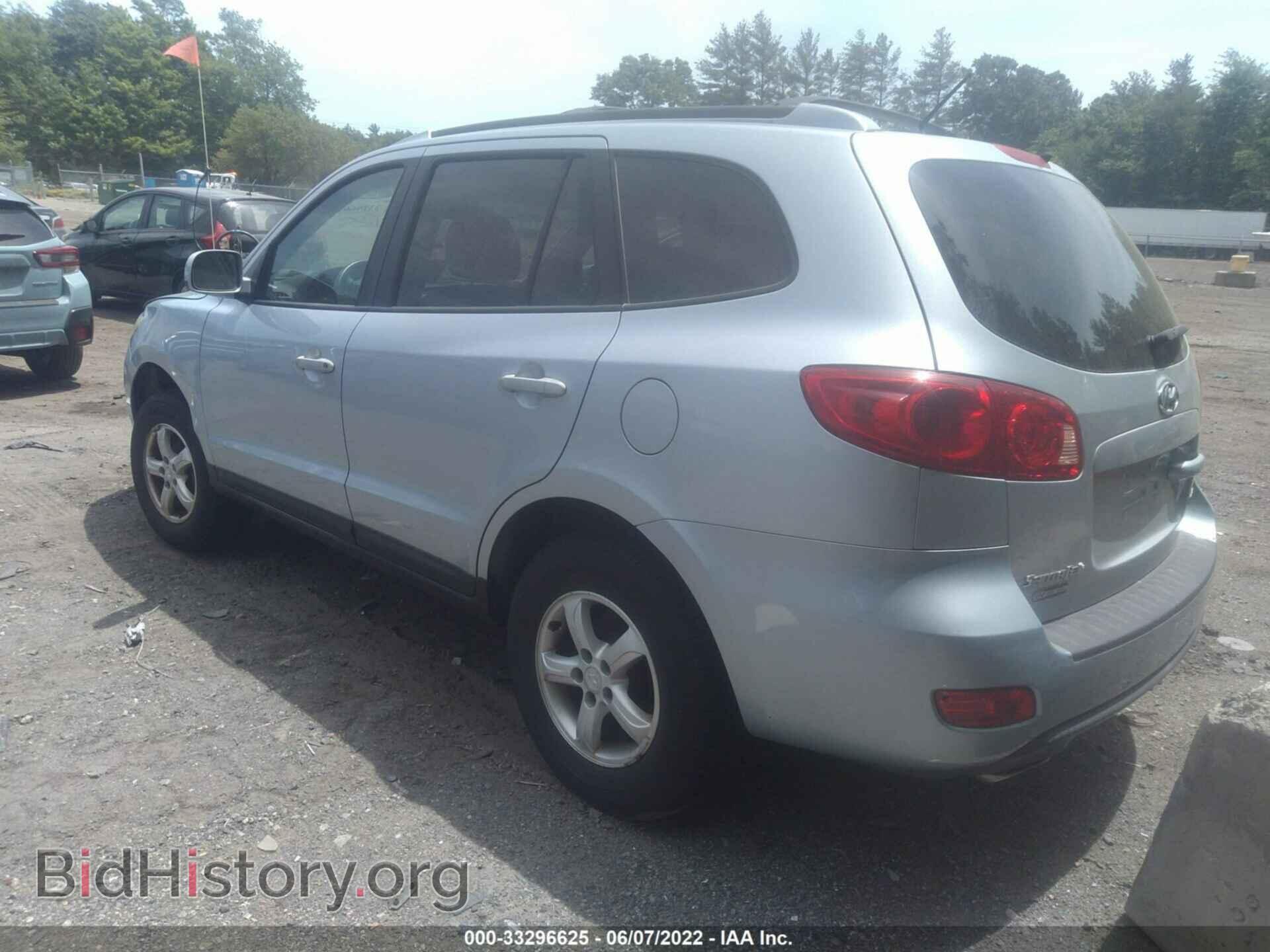 2007 HYUNDAI SANTA FE - VIN: 5NMSG13D37H014686 - Фото 3
