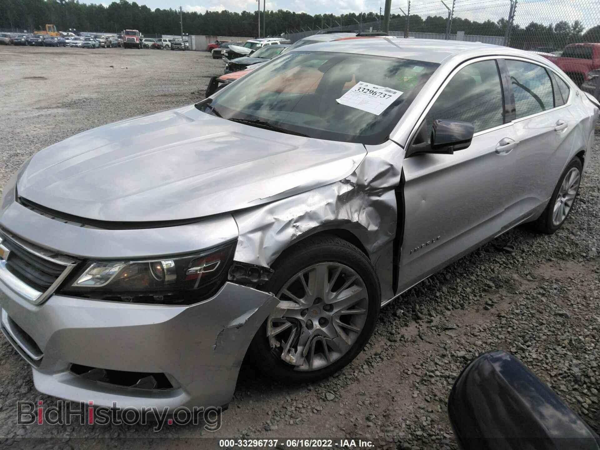 2015 CHEVROLET IMPALA - VIN: 2G11Z5SL7F9149530 - Фото 2