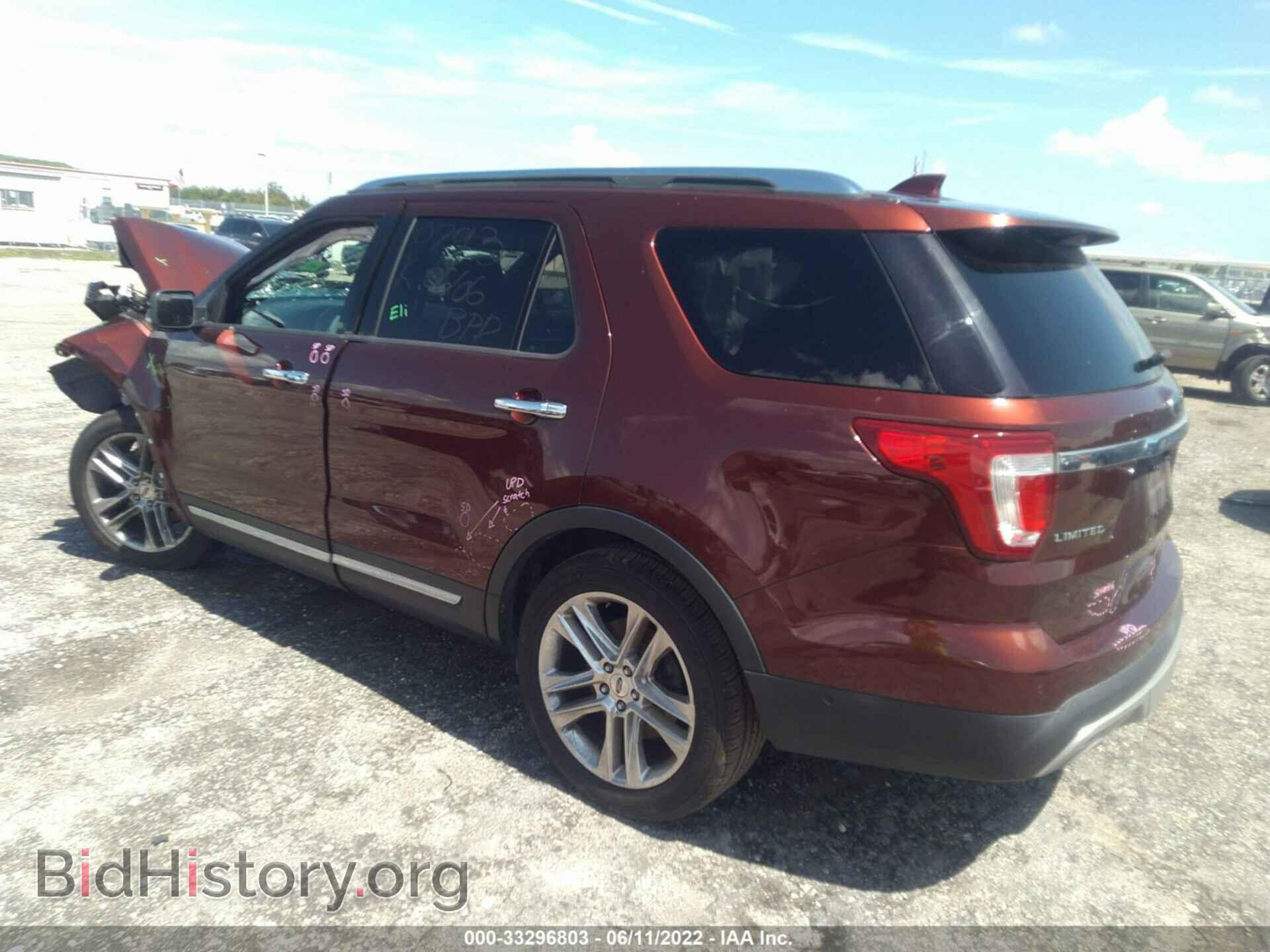2016 FORD EXPLORER - VIN: 1FM5K7F84GGC20793 - Photo 3