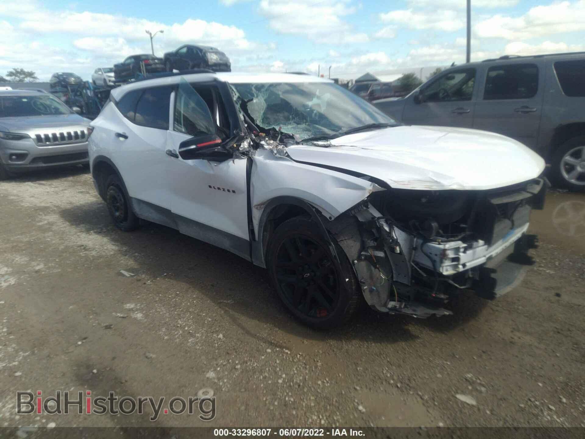 Фотография 3GNKBCRS1MS536602 - CHEVROLET BLAZER 2021
