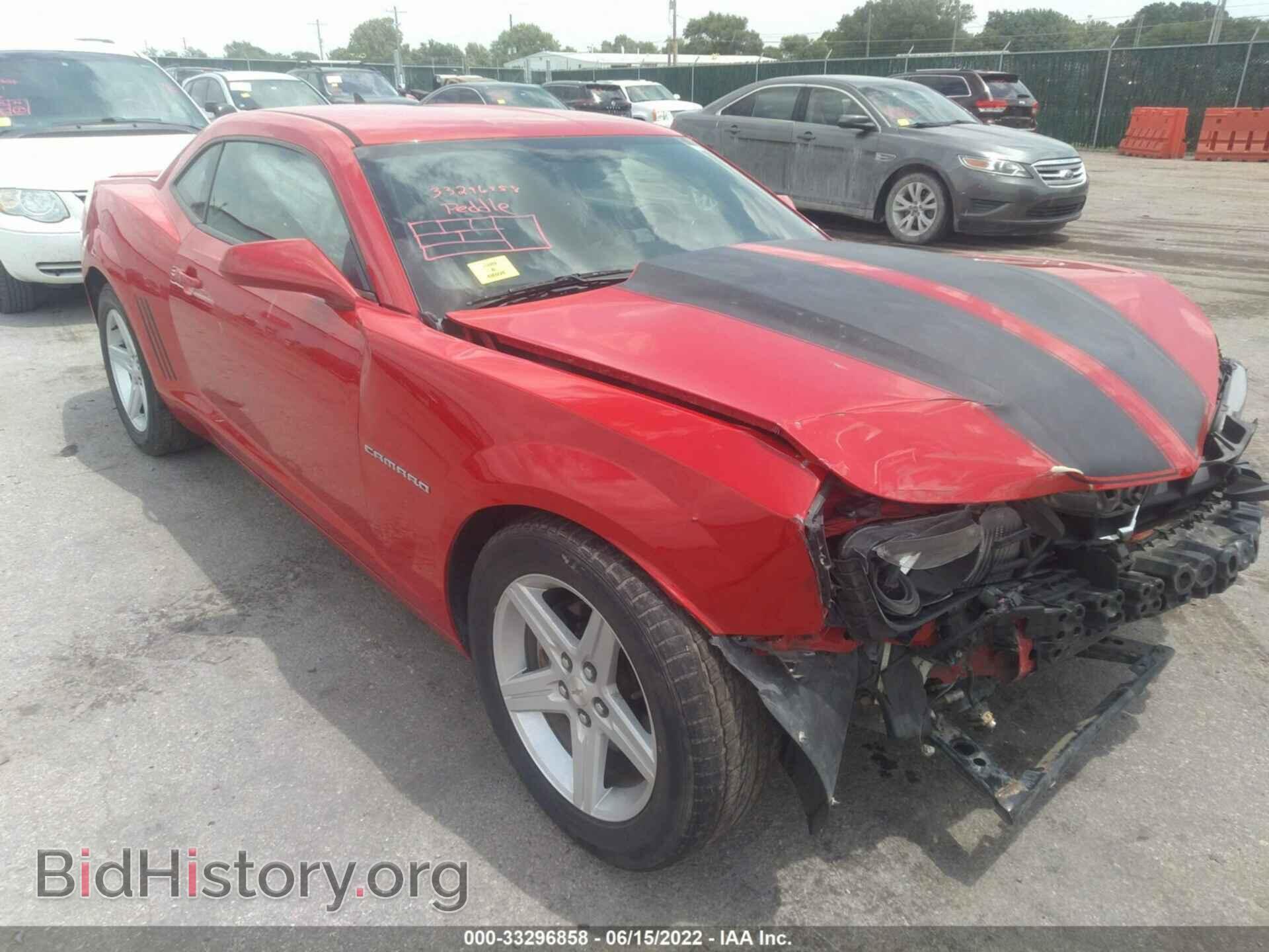 Photo 2G1FB1E32C9181943 - CHEVROLET CAMARO 2012