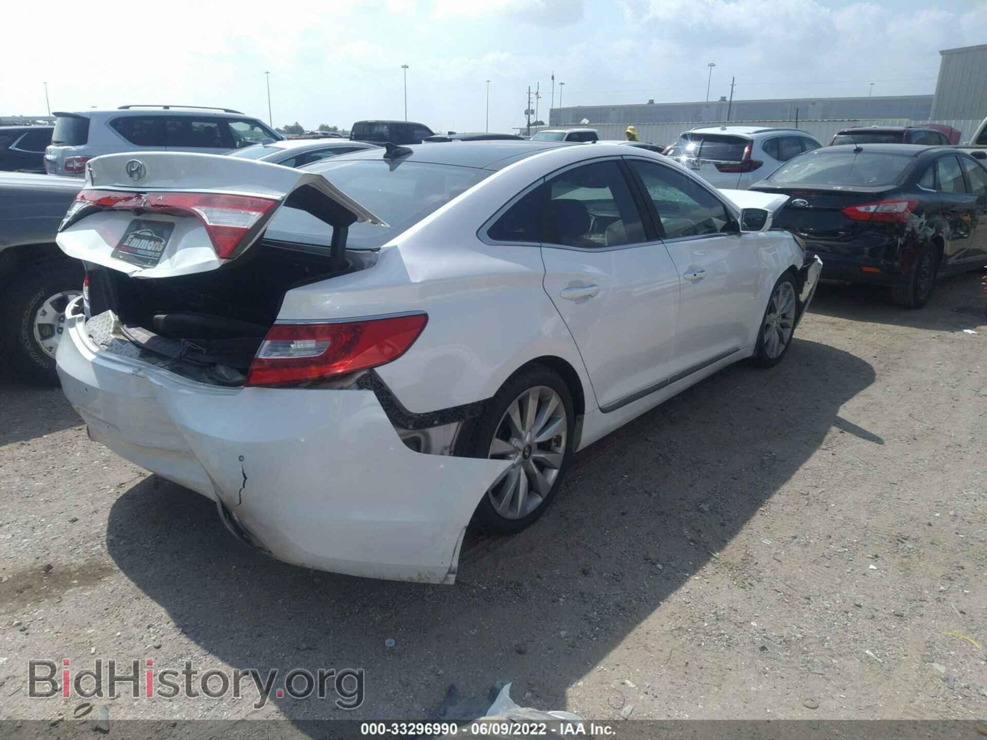 2012 HYUNDAI AZERA - VIN: KMHFH4JG7CA169724 - Фото 4