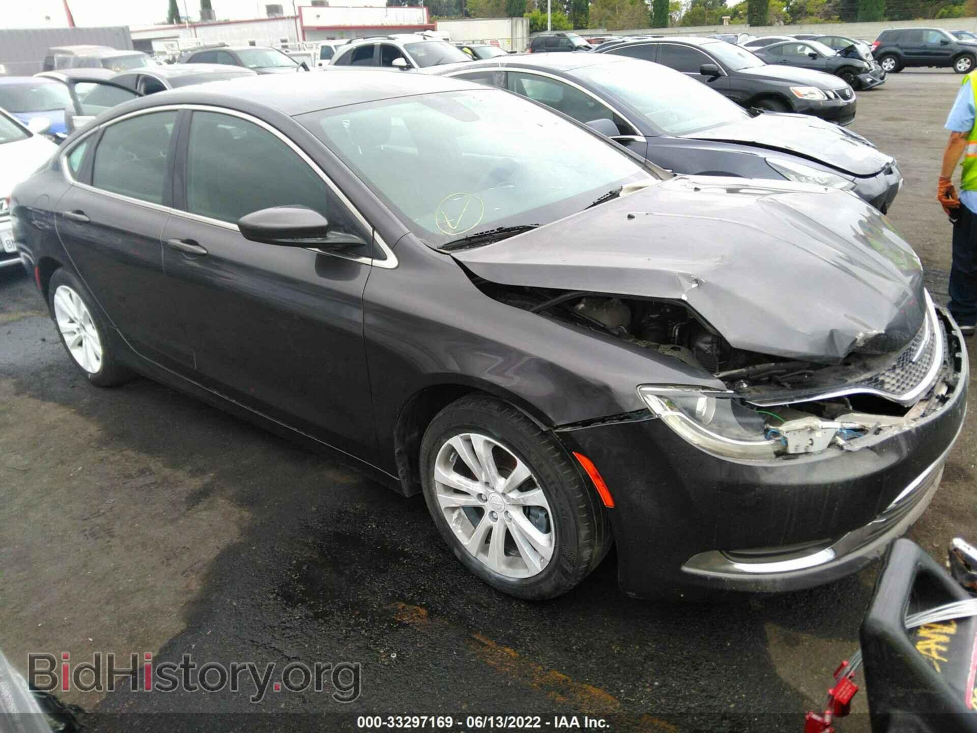 Фотография 1C3CCCAB3FN692826 - CHRYSLER 200 2015