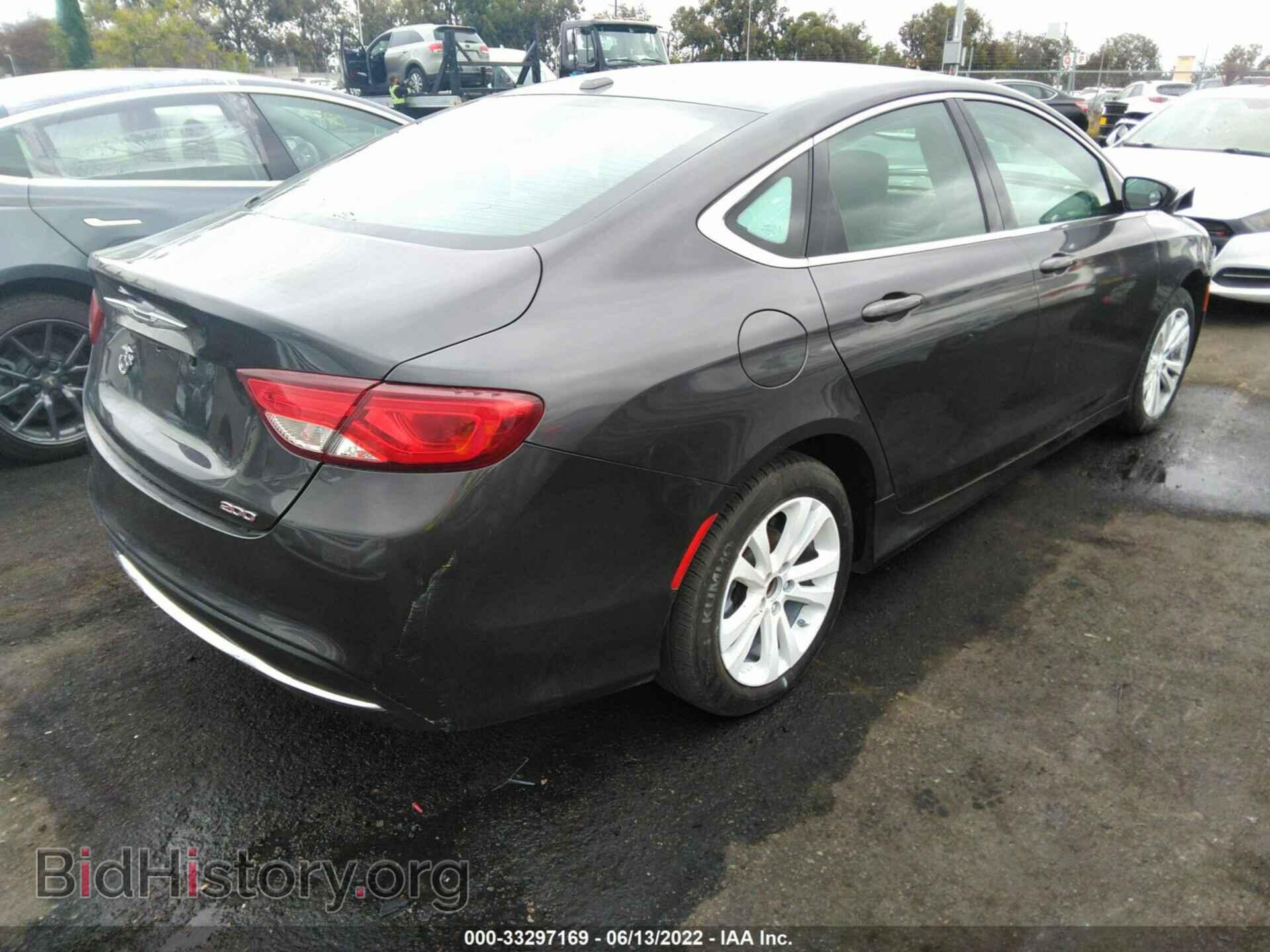 2015 CHRYSLER 200 - VIN: 1C3CCCAB3FN692826 - Фото 4