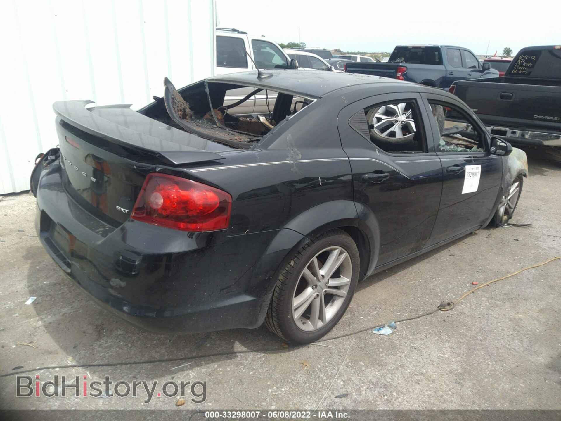 2012 DODGE AVENGER - VIN: 1C3CDZCB1CN253455 - Фото 4
