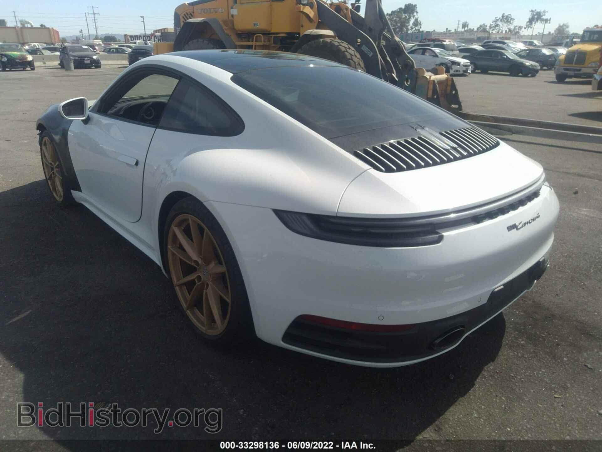 2021 PORSCHE 911 - VIN: WP0AA2A94MS206698 - Фото 3
