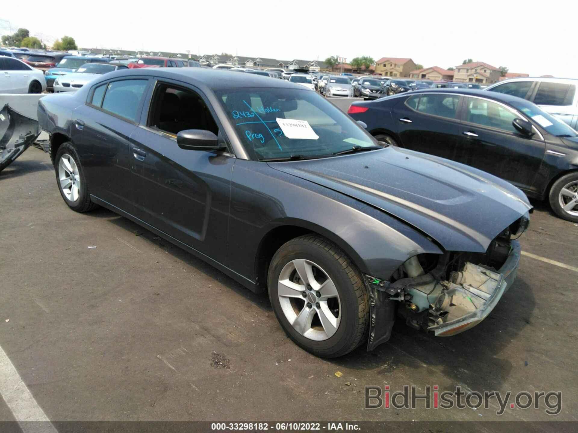 Photo 2C3CDXBGXDH595711 - DODGE CHARGER 2013