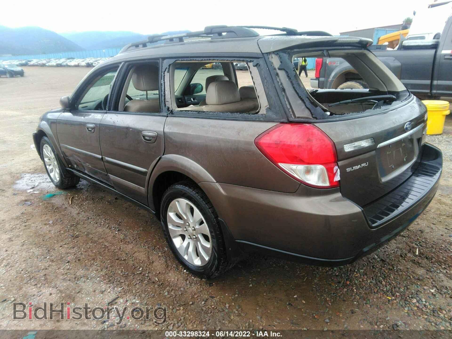 2009 SUBARU OUTBACK - VIN: 4S4BP66C297338024 - Photo 3