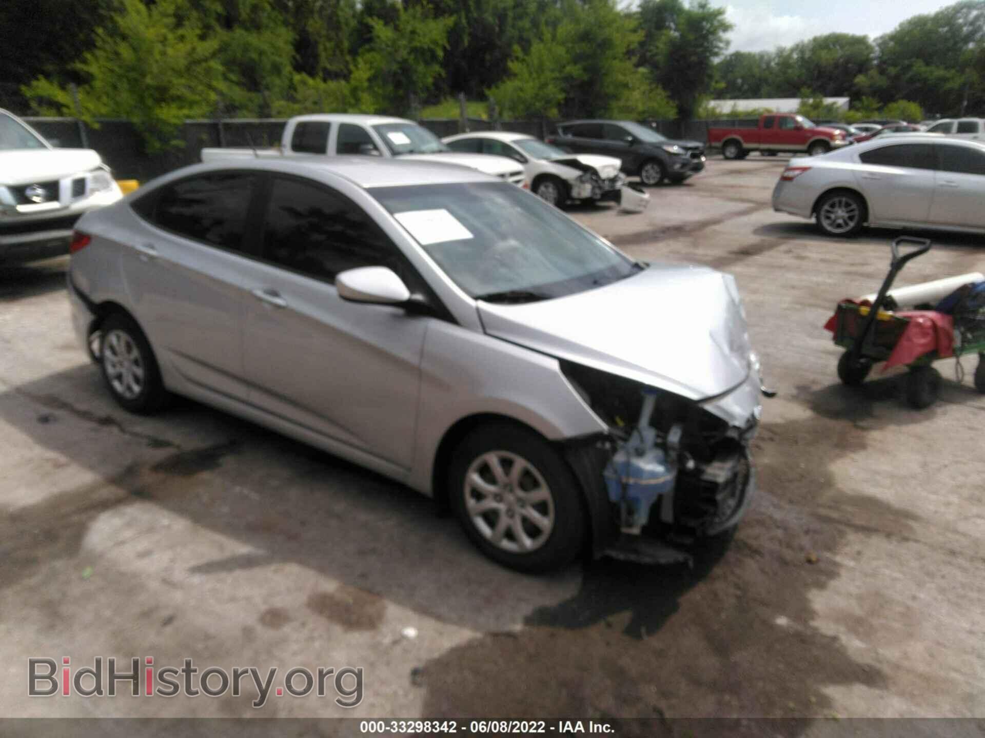 Photo KMHCT4AE9EU702786 - HYUNDAI ACCENT 2014