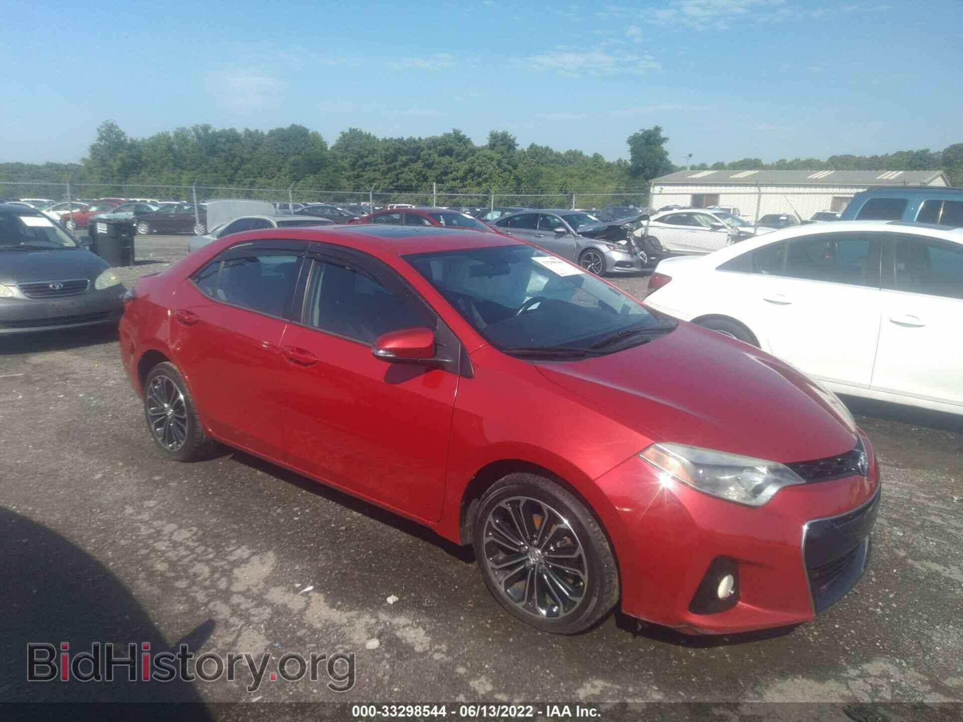 Фотография 2T1BURHEXEC221605 - TOYOTA COROLLA 2014