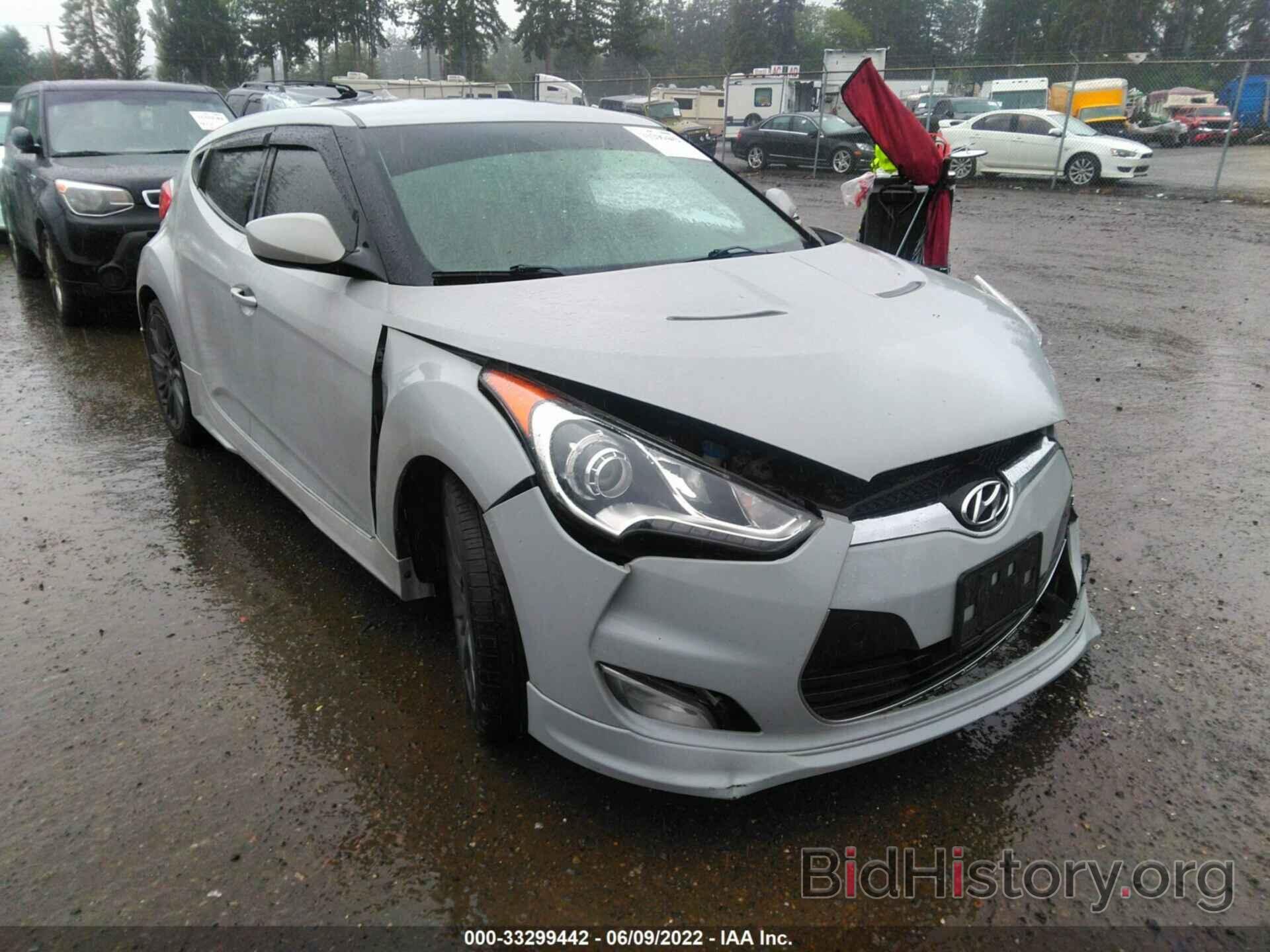 Photo KMHTC6AD7DU125838 - HYUNDAI VELOSTER 2013