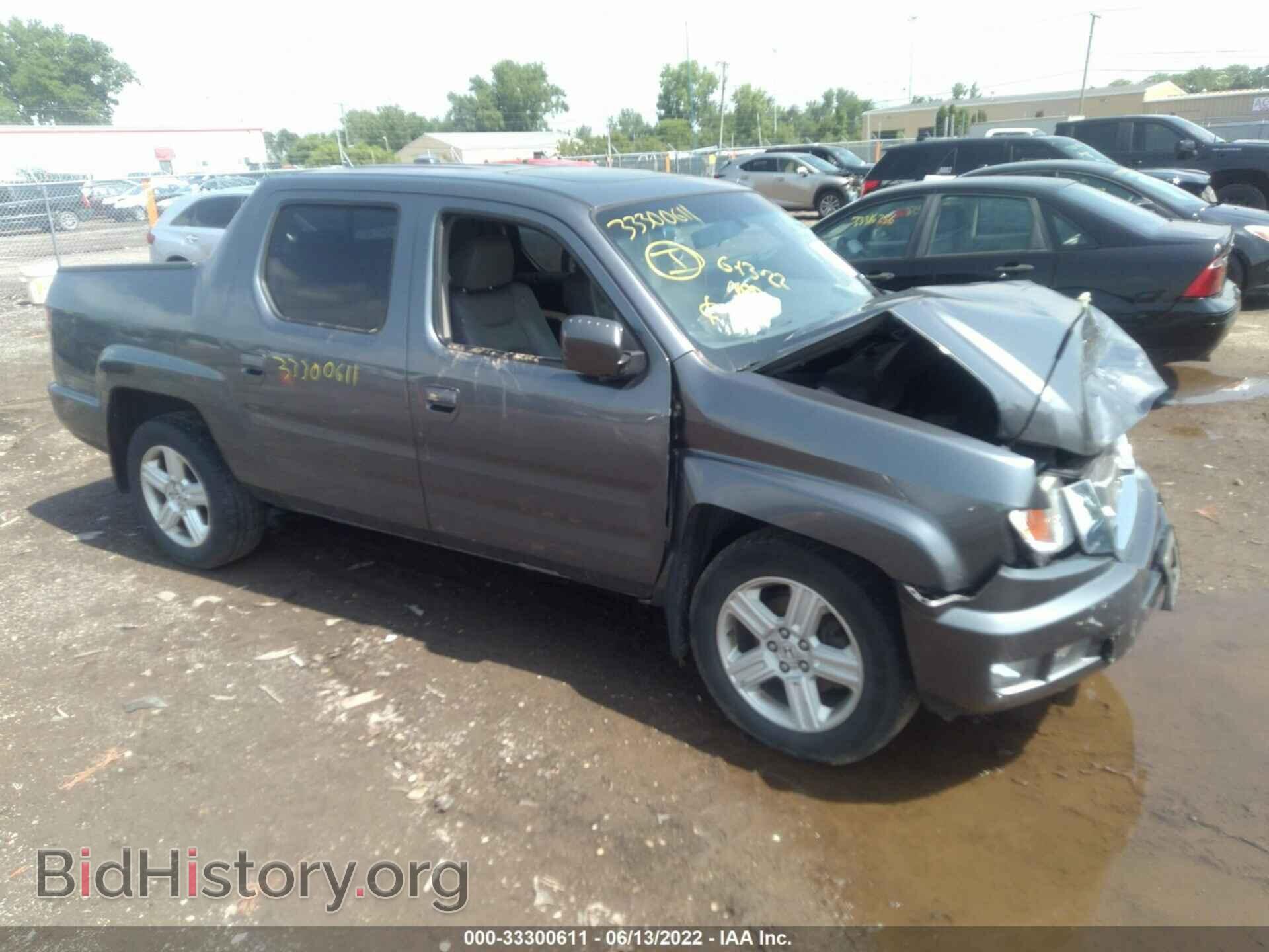 Фотография 5FPYK1F58BB004802 - HONDA RIDGELINE 2011