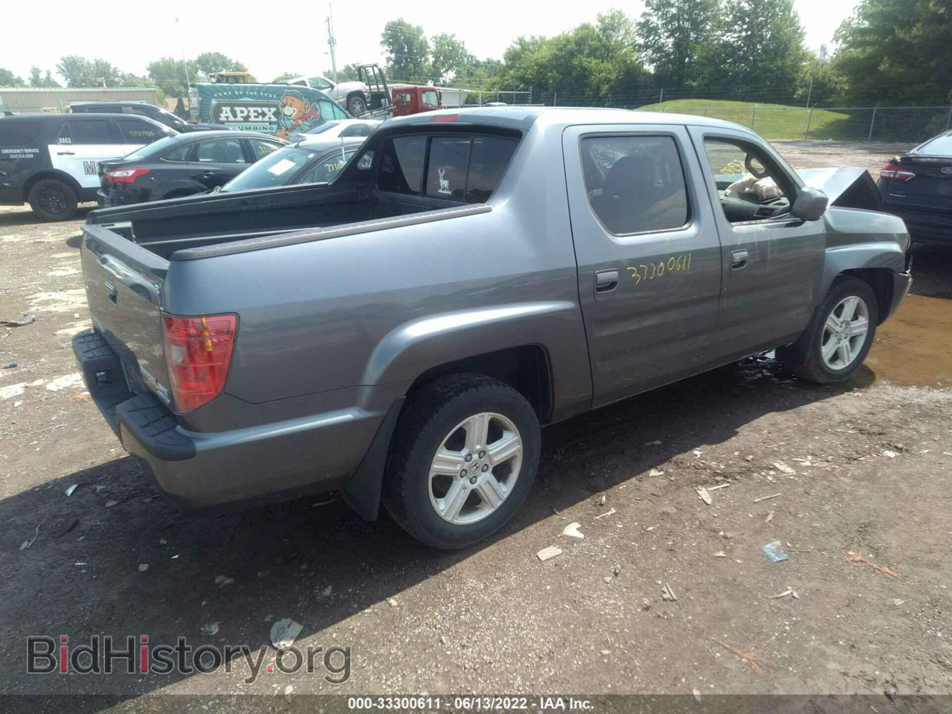 2011 HONDA RIDGELINE - VIN: 5FPYK1F58BB004802 - Фото 4