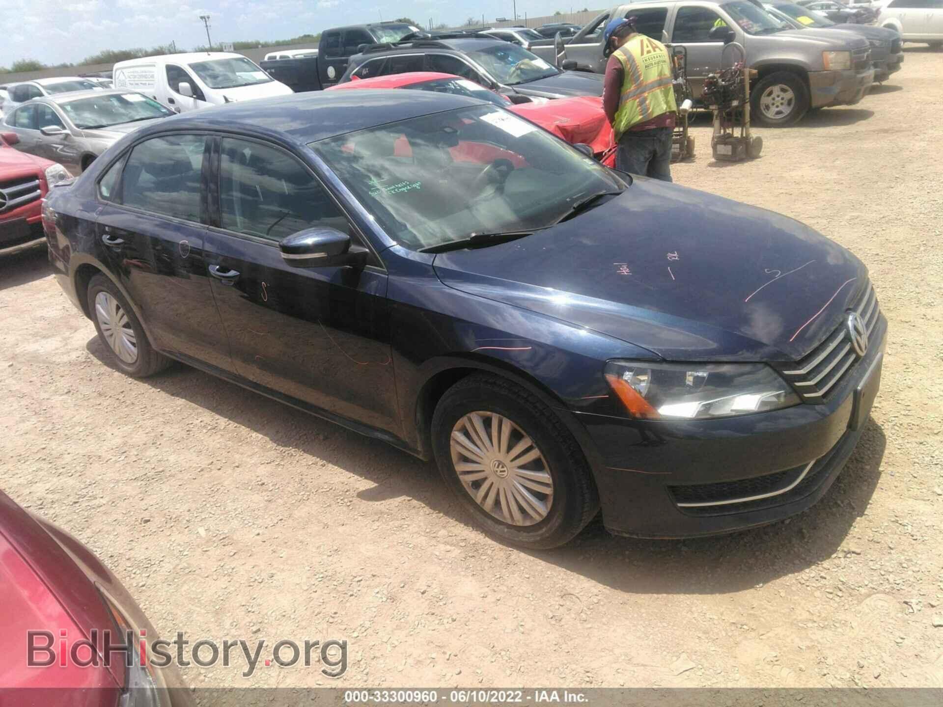 Фотография 1VWAP7A31EC003901 - VOLKSWAGEN PASSAT 2014