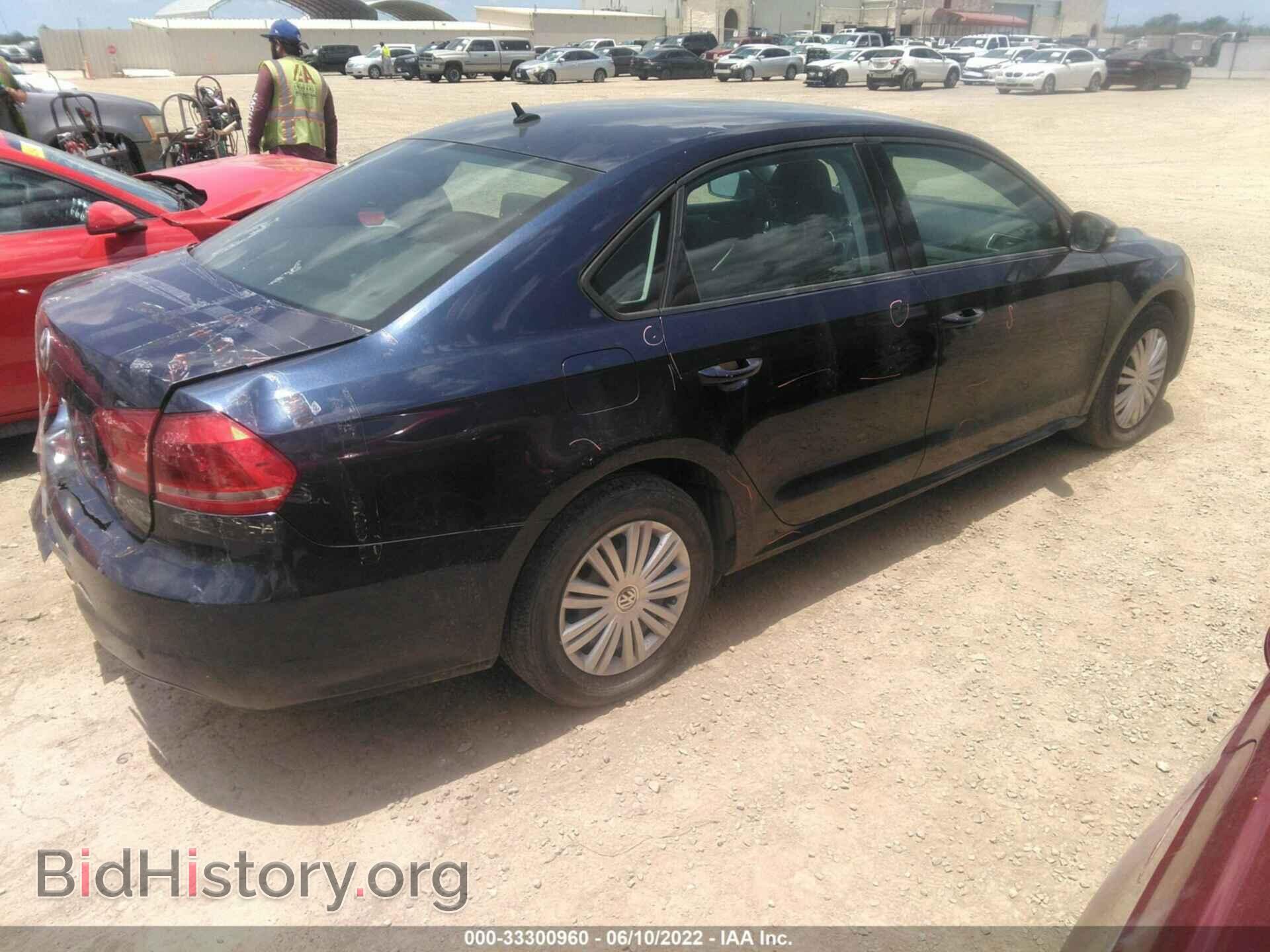 2014 VOLKSWAGEN PASSAT - VIN: 1VWAP7A31EC003901 - Фото 4