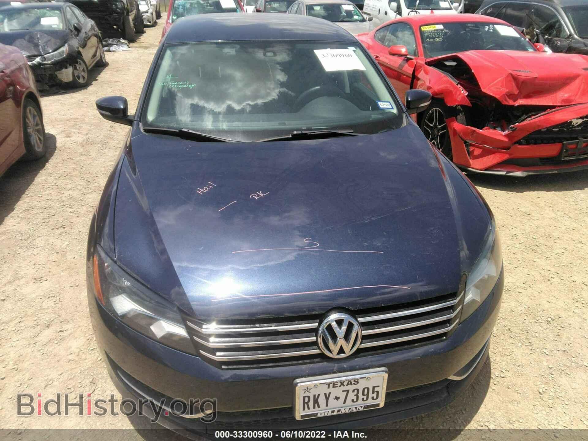 2014 VOLKSWAGEN PASSAT - VIN: 1VWAP7A31EC003901 - Фото 6