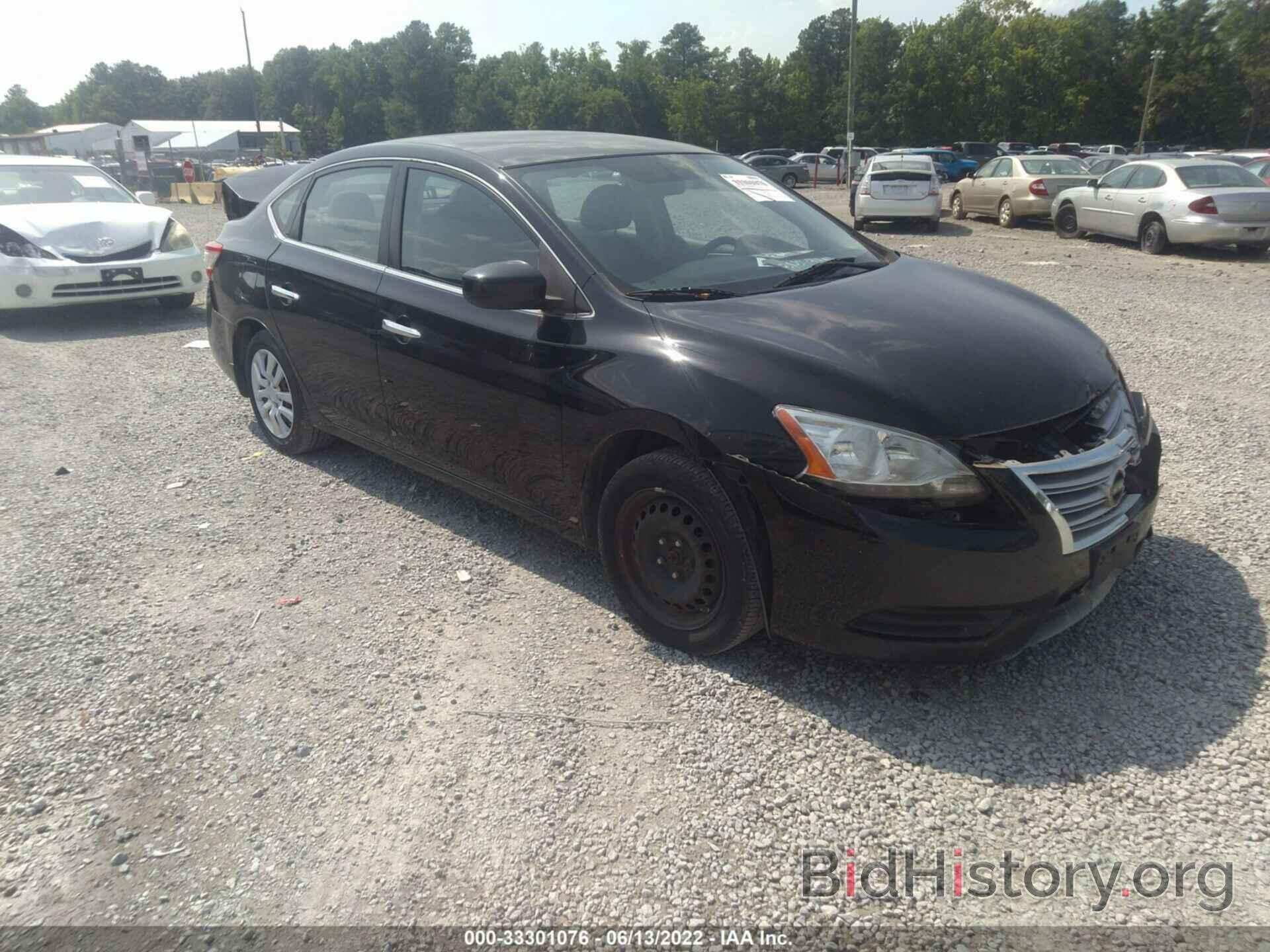 Photo 3N1AB7AP4DL627640 - NISSAN SENTRA 2013