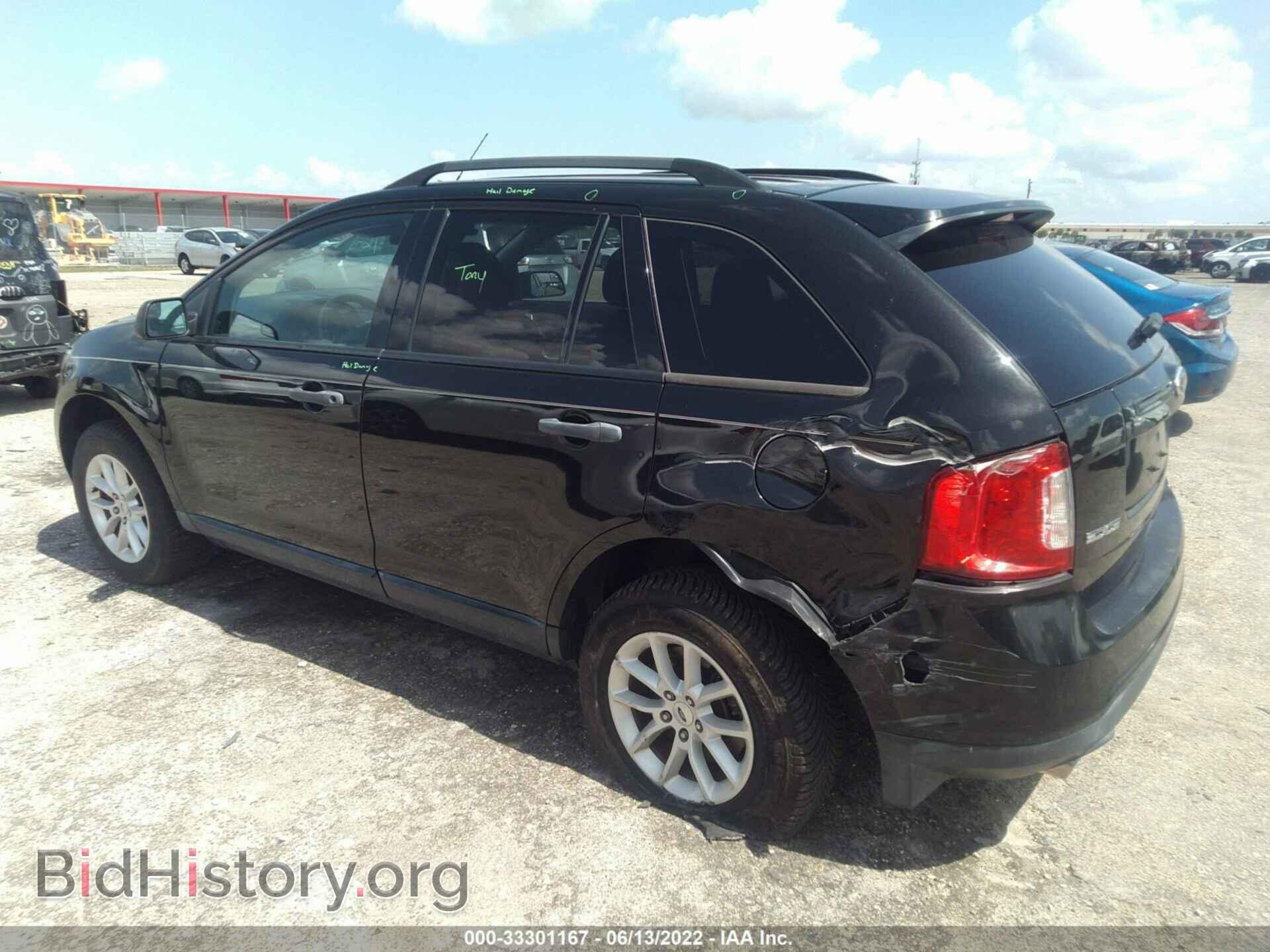 2013 FORD EDGE - VIN: 2FMDK3GC2DBE36670 - Фото 3