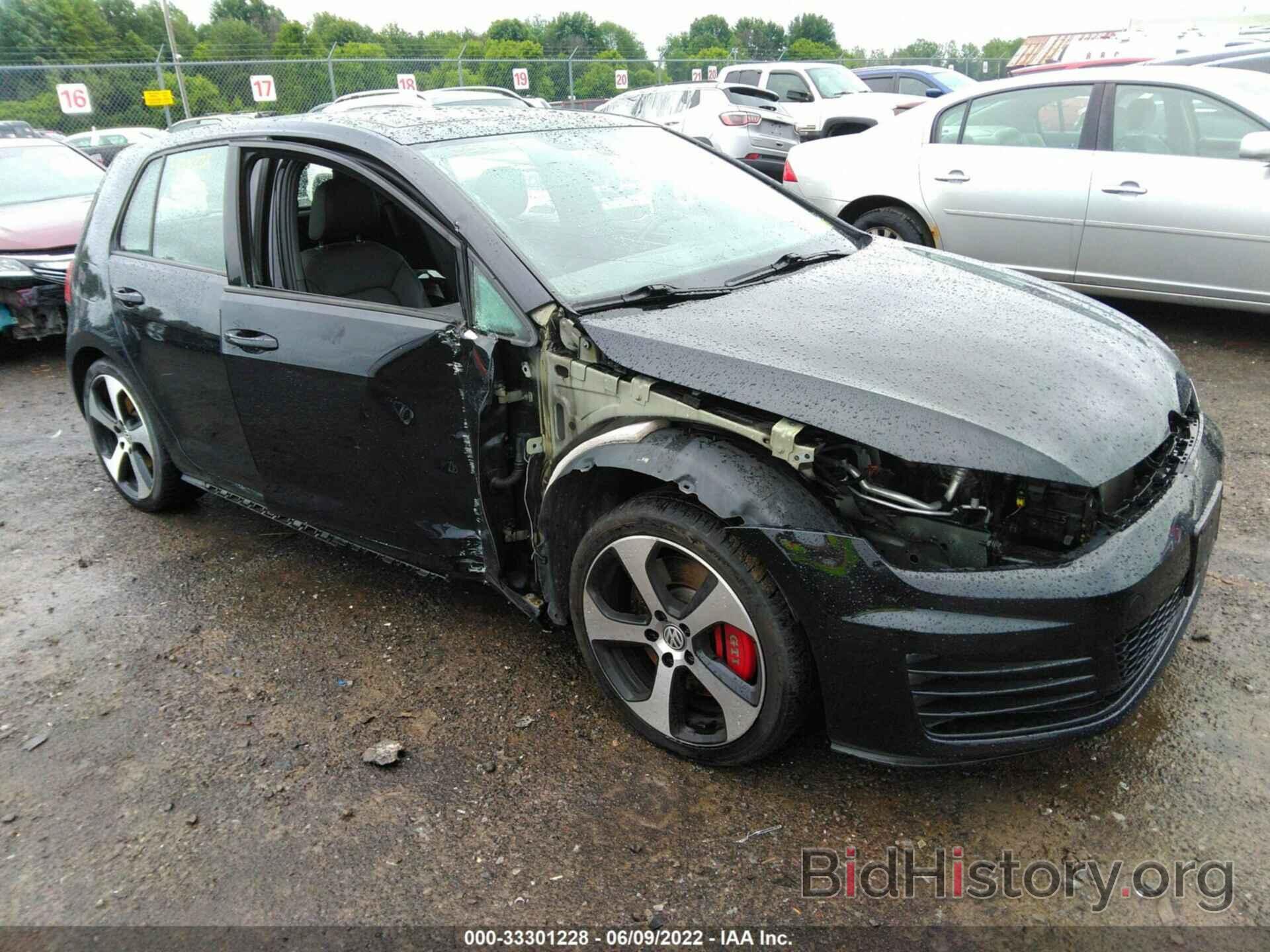 Photo 3VW547AU7HM023074 - VOLKSWAGEN GOLF GTI 2017