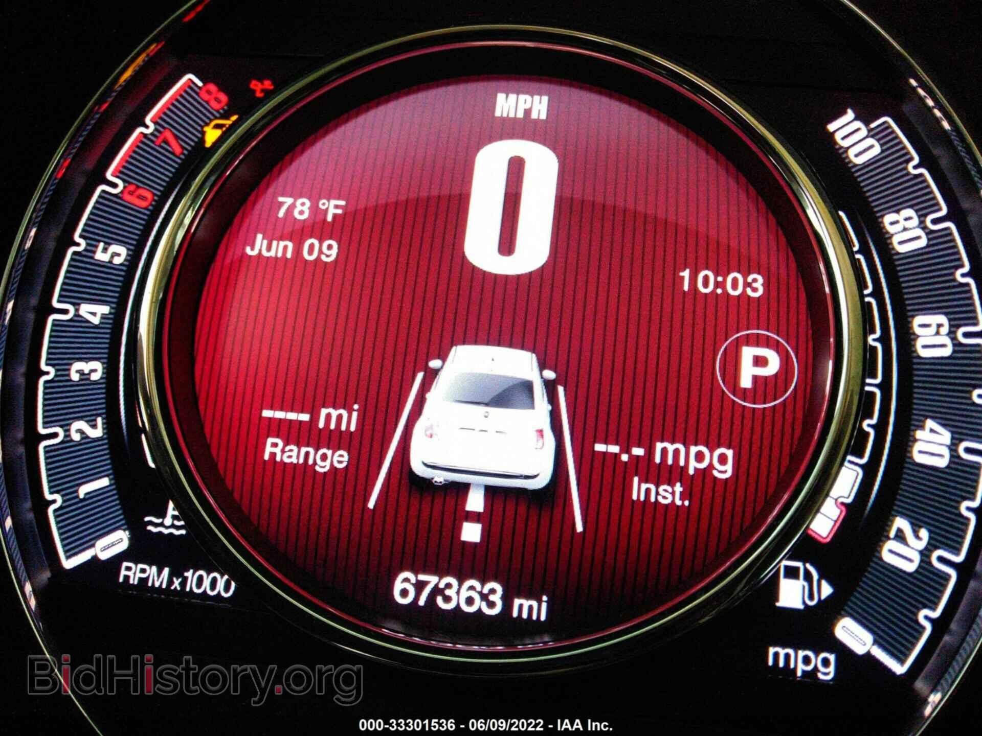 2017 FIAT 500 - VIN: 3C3CFFKRXHT535902 - Фото 7