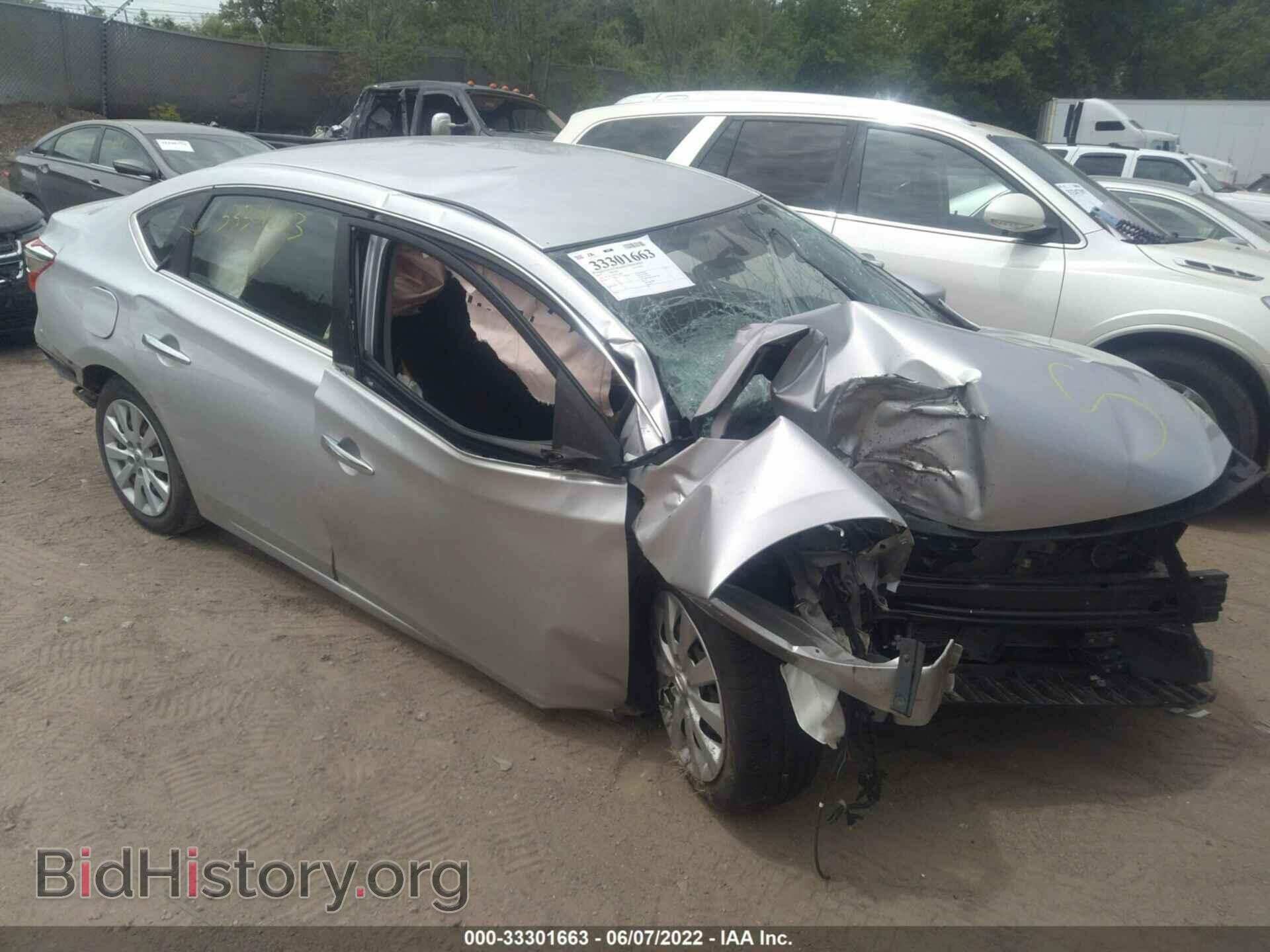 Photo 3N1AB7AP3KY222000 - NISSAN SENTRA 2019
