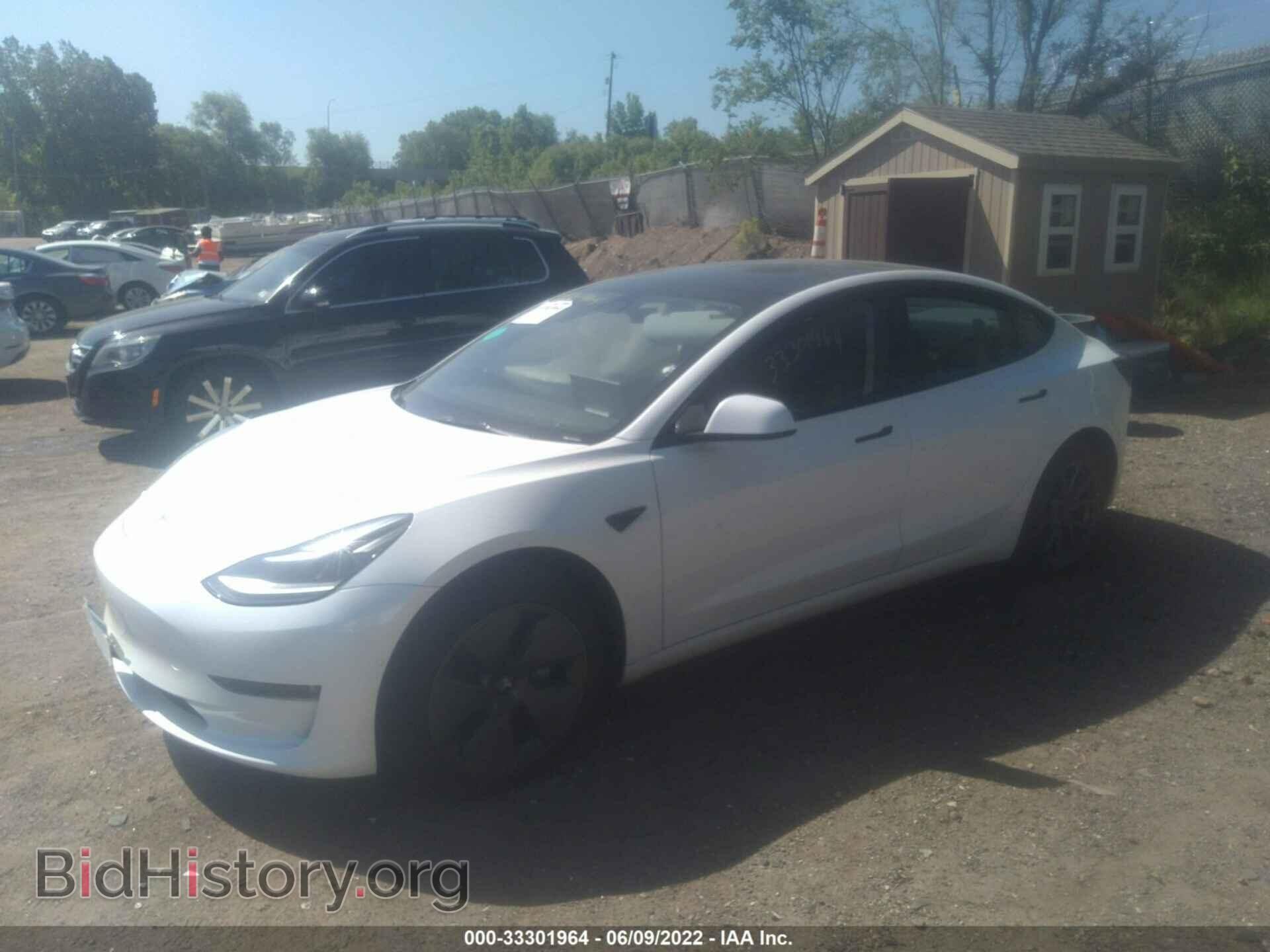 2022 TESLA MODEL 3 - VIN: 5YJ3E1EBXNF199615 - Фото 2