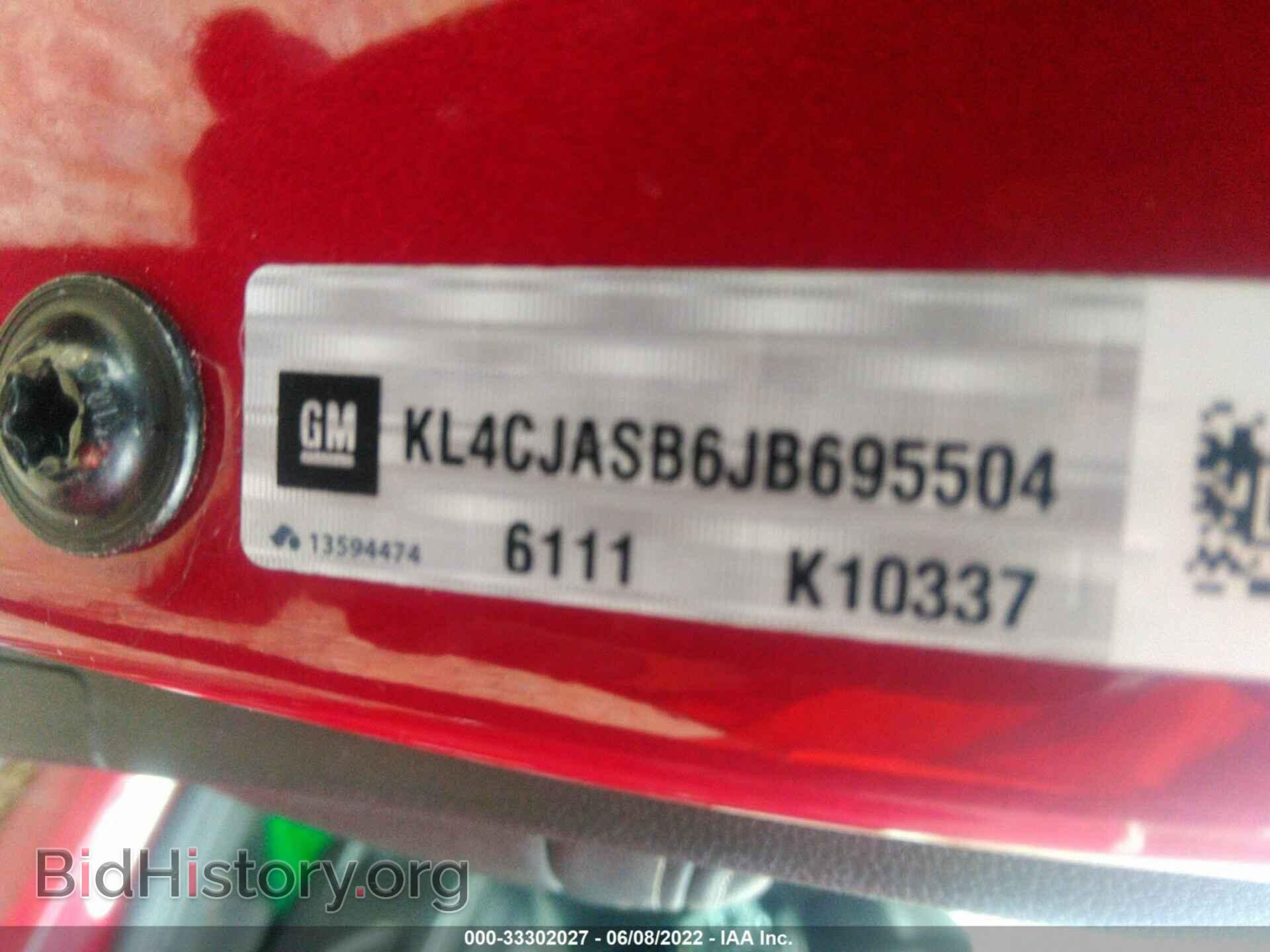2018 BUICK ENCORE - VIN: KL4CJASB6JB695504 - Photo 9