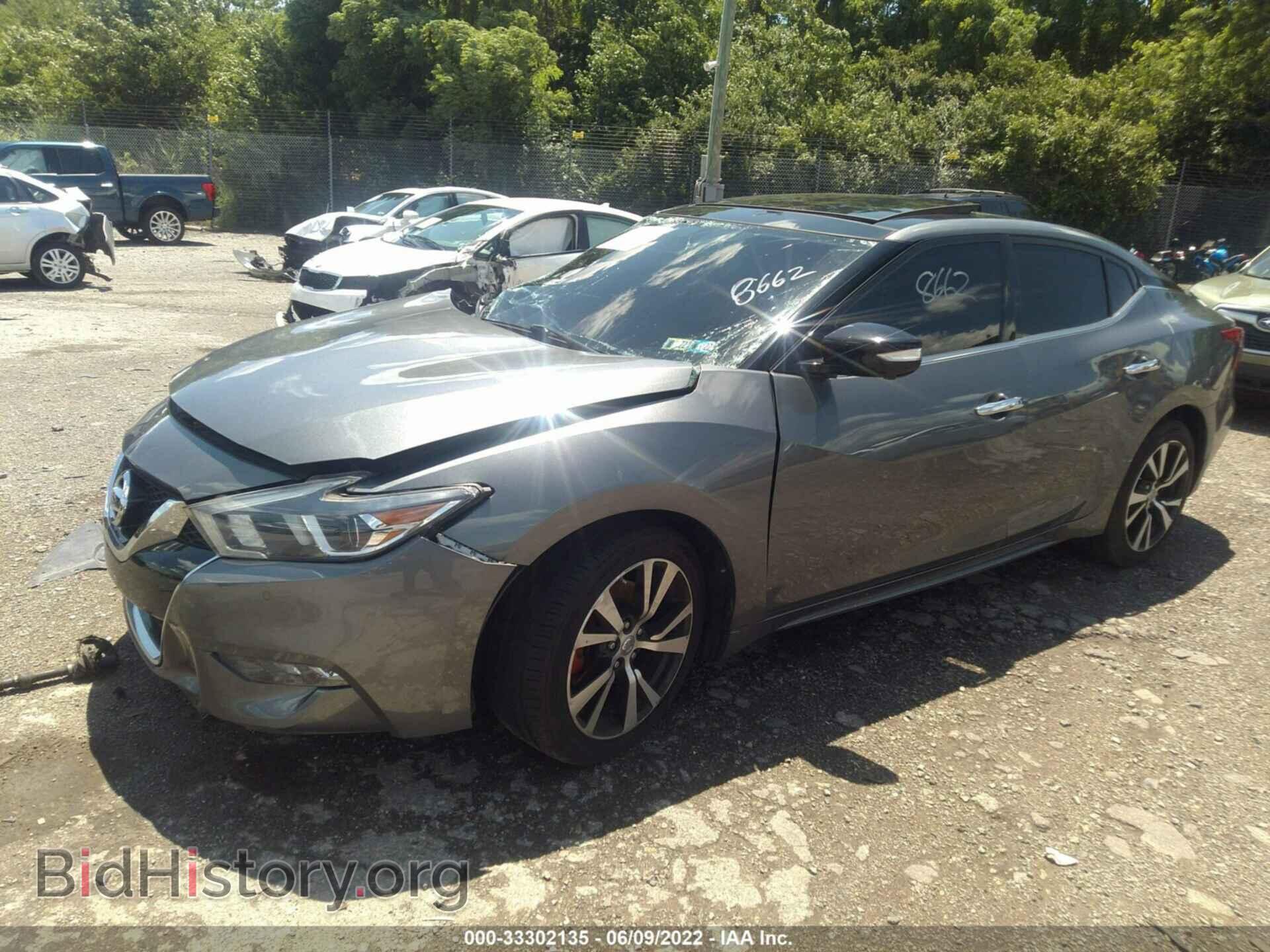 2018 NISSAN MAXIMA - VIN: 1N4AA6AP1JC368662 - Фото 2