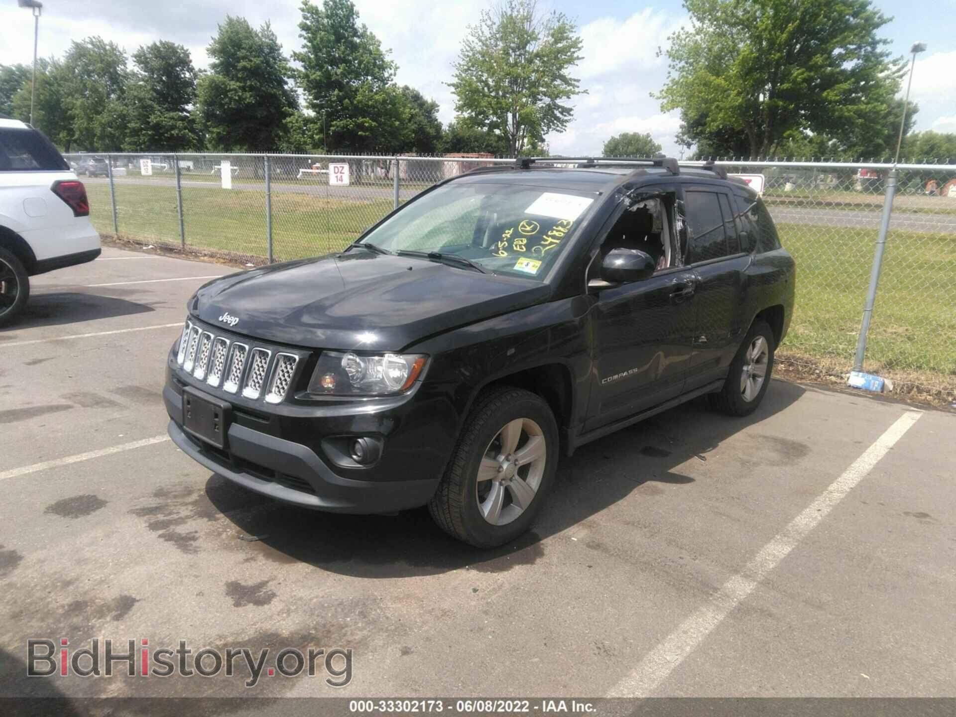 2014 JEEP COMPASS - VIN: 1C4NJDEBXED824883 - Фото 2